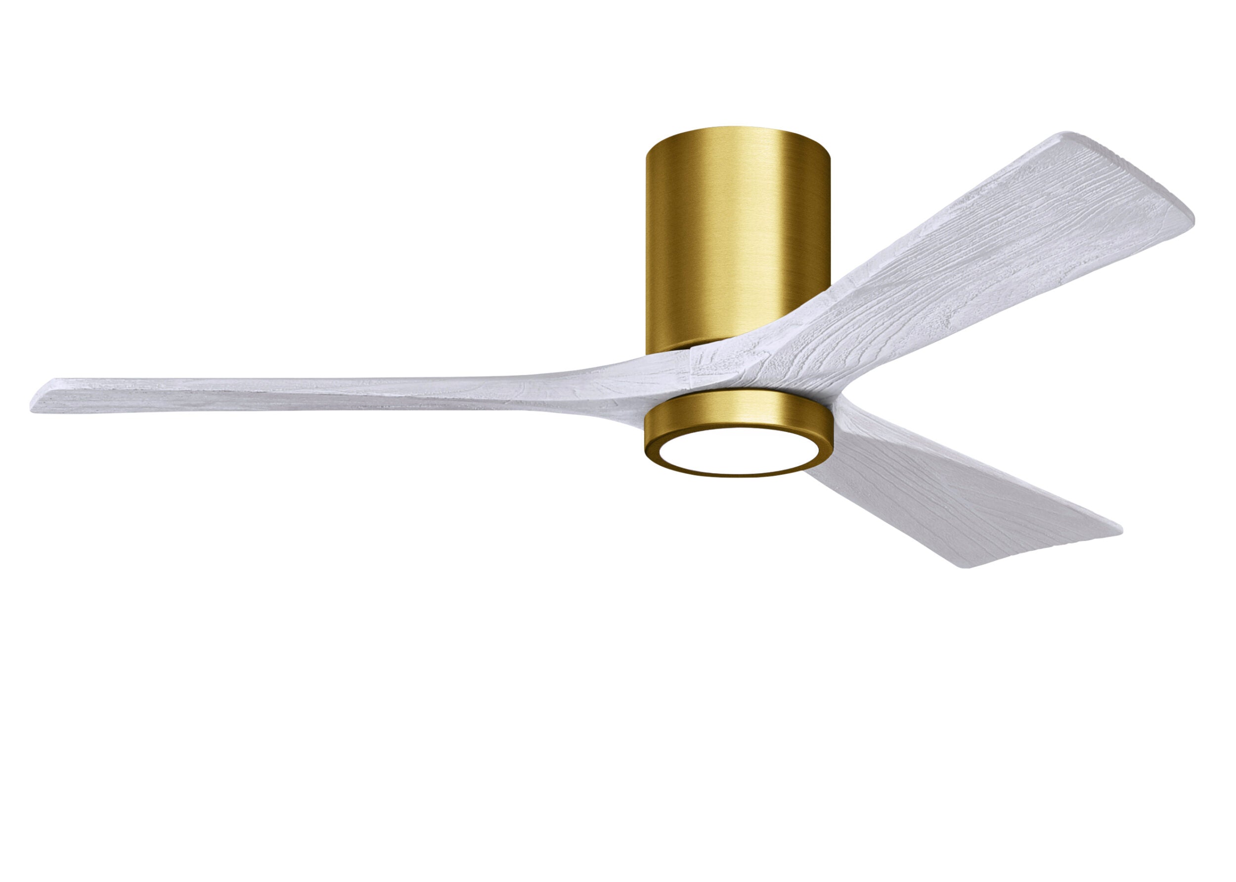 Matthews Fan Company Irene-3HLK 52" Flush Mounted Ceiling Fan with LED Light Kit