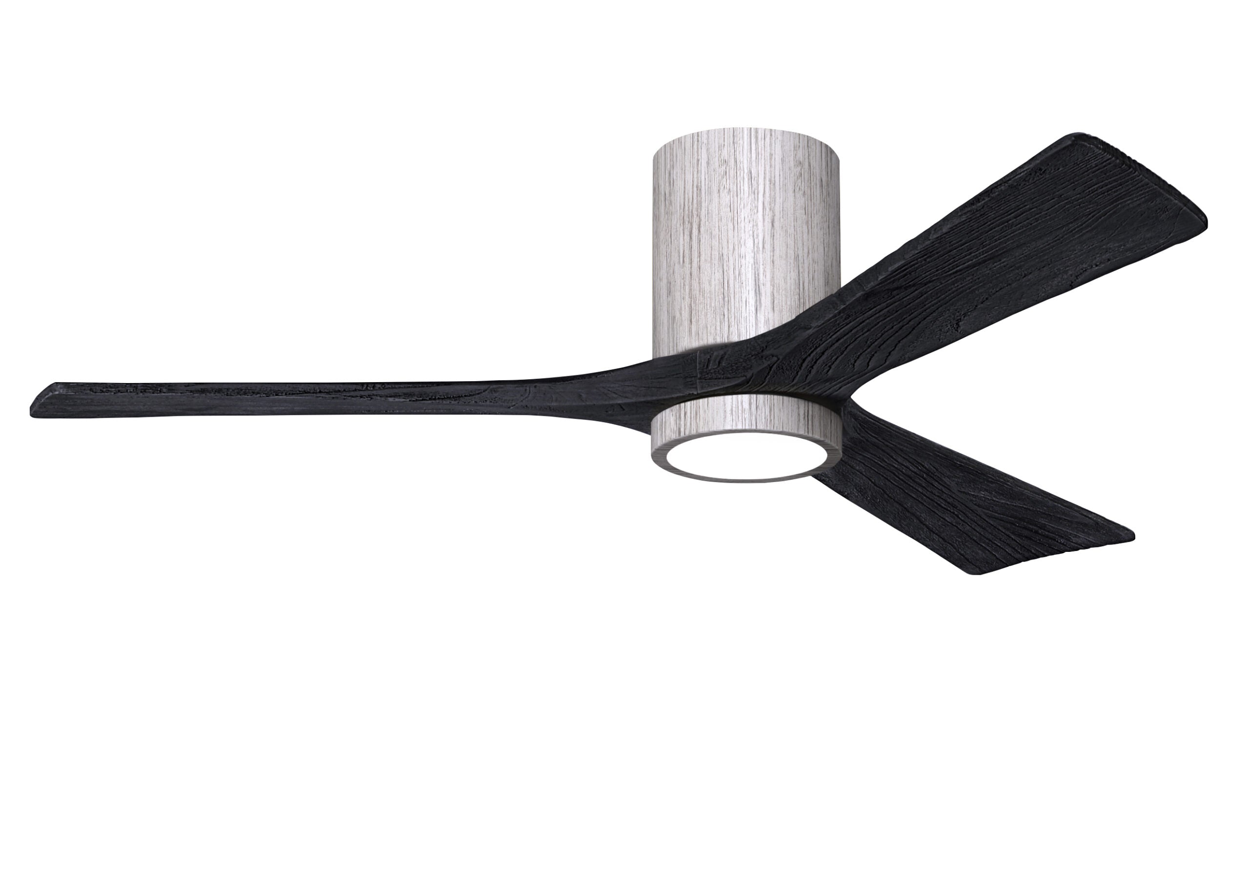 Matthews Fan Company Irene-3HLK 52" Flush Mounted Ceiling Fan with LED Light Kit