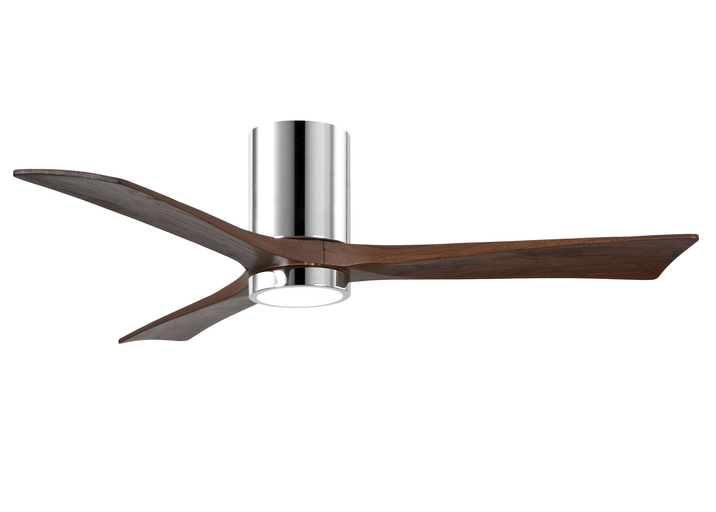 Matthews Fan Company Irene-3HLK 52" Flush Mounted Ceiling Fan with LED Light Kit