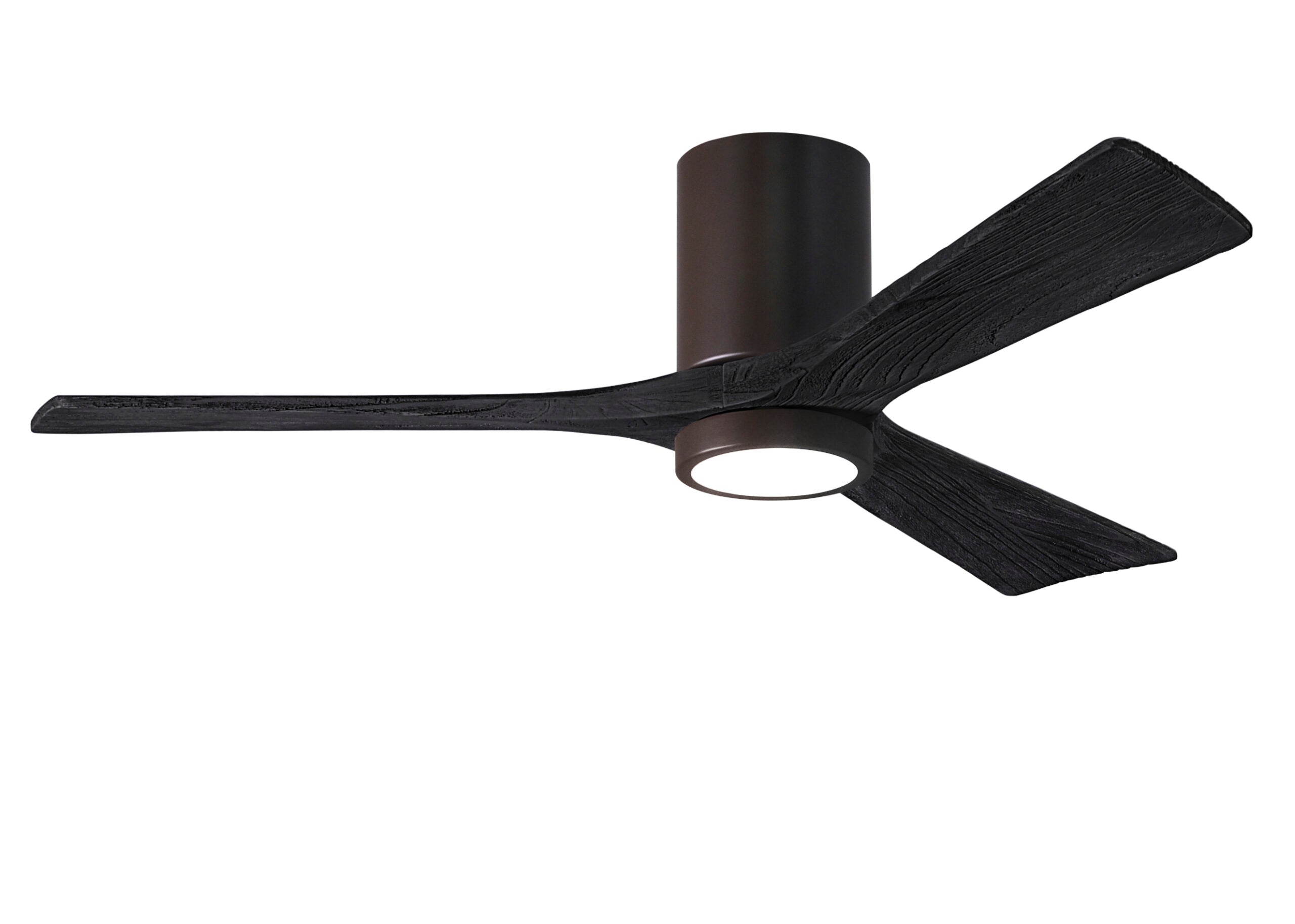 Matthews Fan Company Irene-3HLK 52" Flush Mounted Ceiling Fan with LED Light Kit