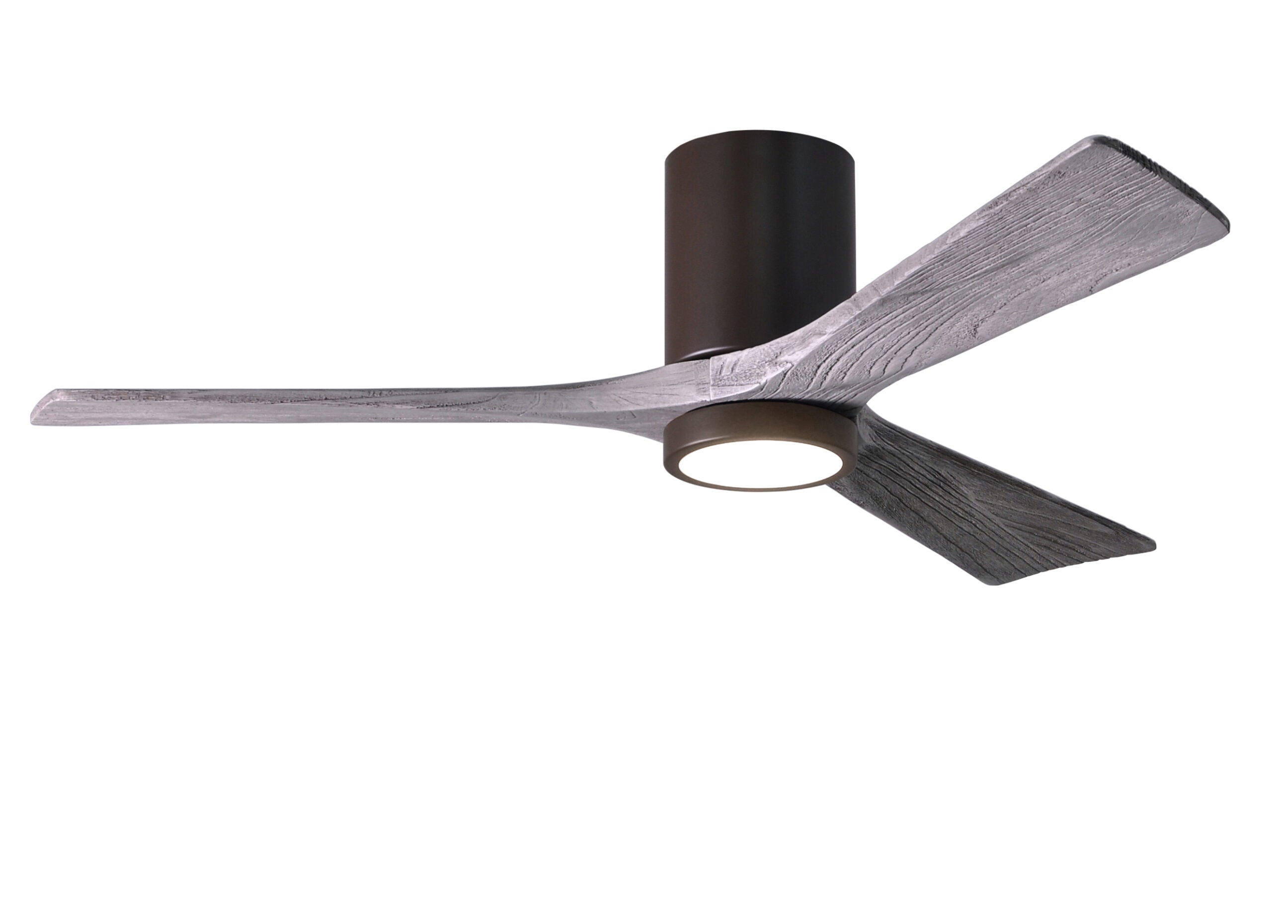 Matthews Fan Company Irene-3HLK 52" Flush Mounted Ceiling Fan with LED Light Kit