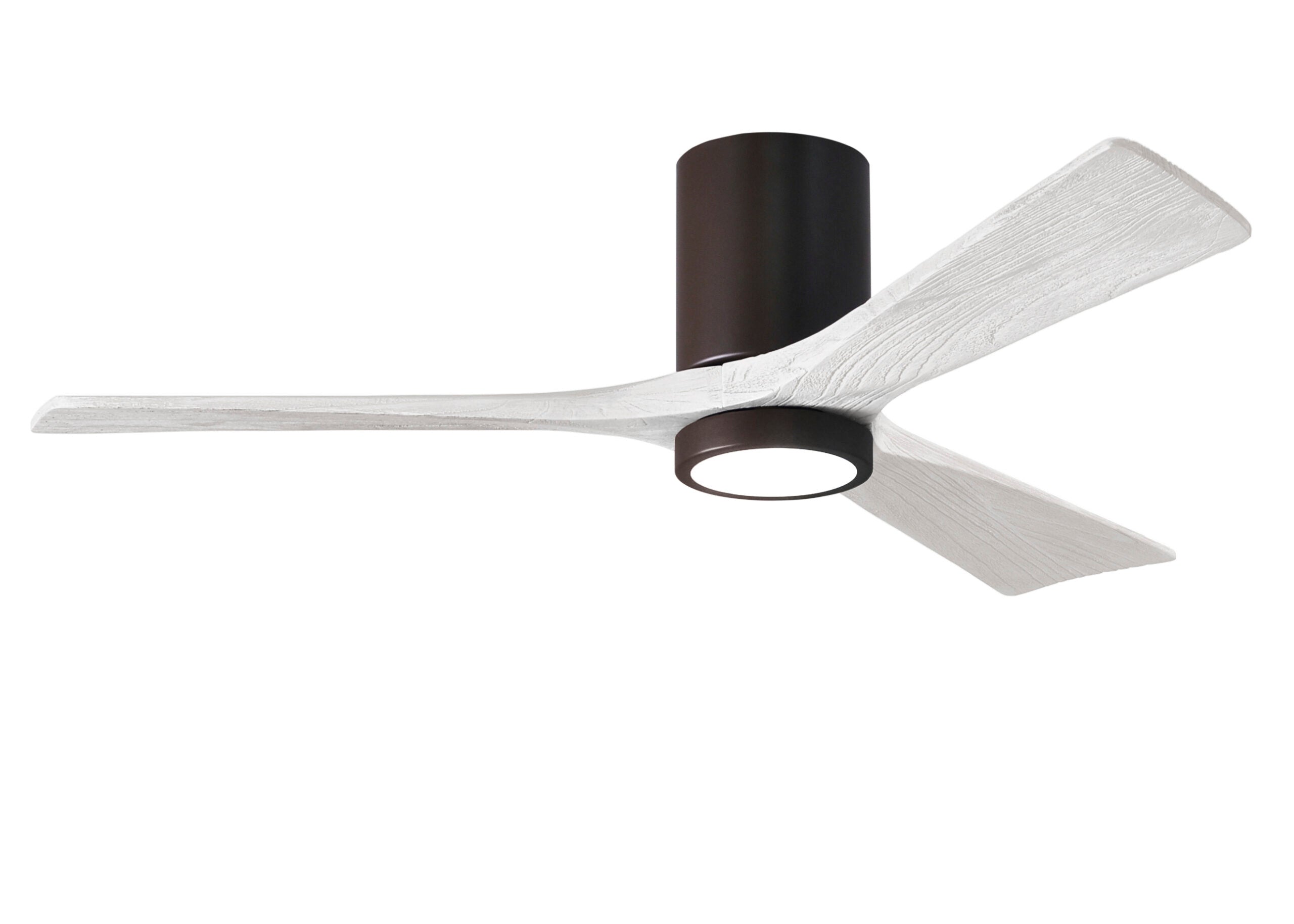 Matthews Fan Company Irene-3HLK 52" Flush Mounted Ceiling Fan with LED Light Kit