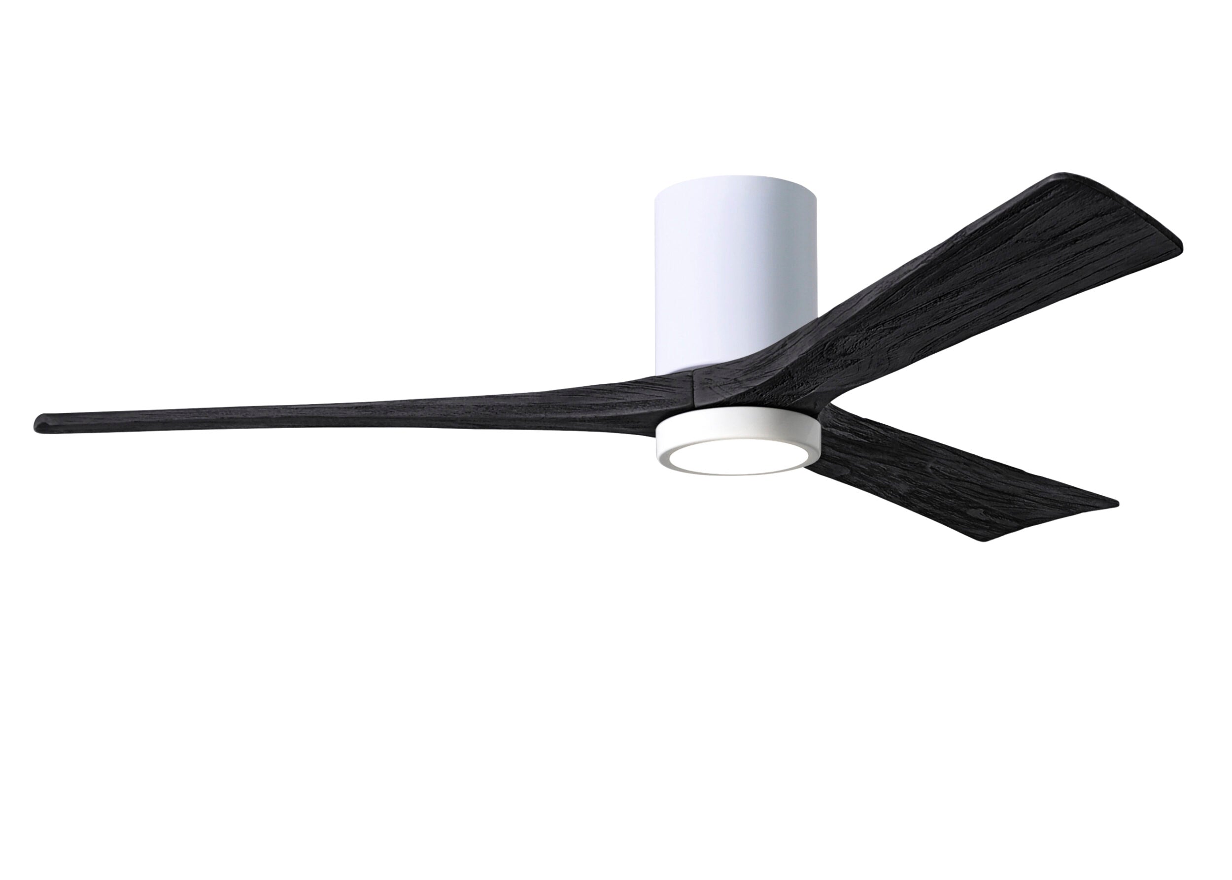 Matthews Fan Company Irene-3HLK 60" Flush Mounted Ceiling Fan with LED Light Kit