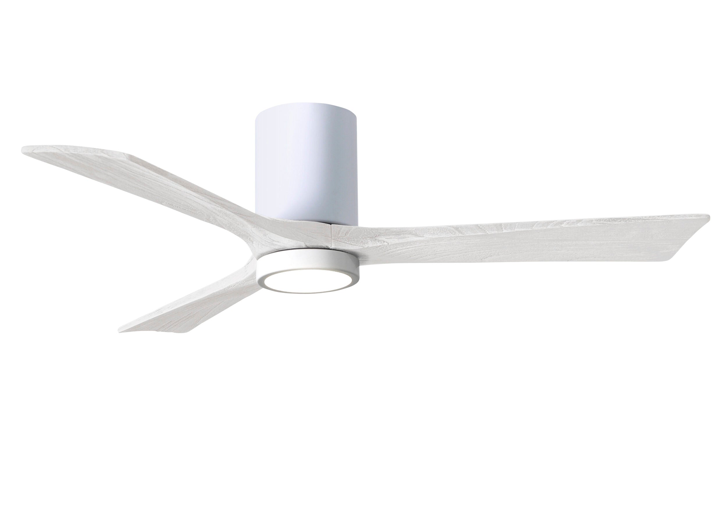 Matthews Fan Company Irene-3HLK 52" Flush Mounted Ceiling Fan with LED Light Kit