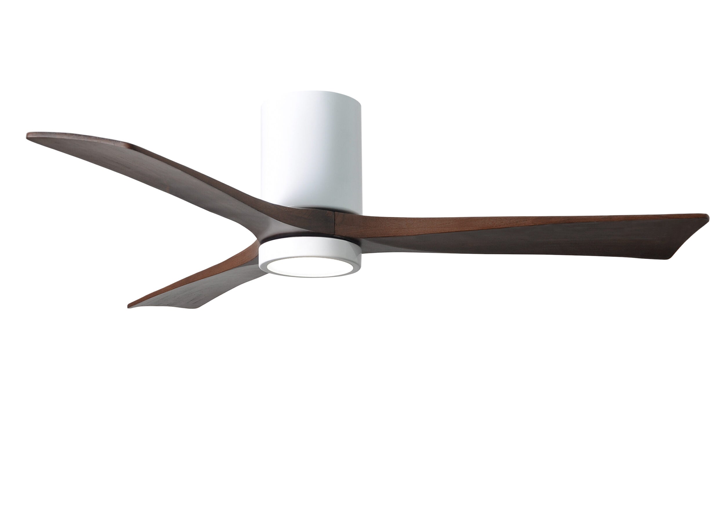 Matthews Fan Company Irene-3HLK 52" Flush Mounted Ceiling Fan with LED Light Kit