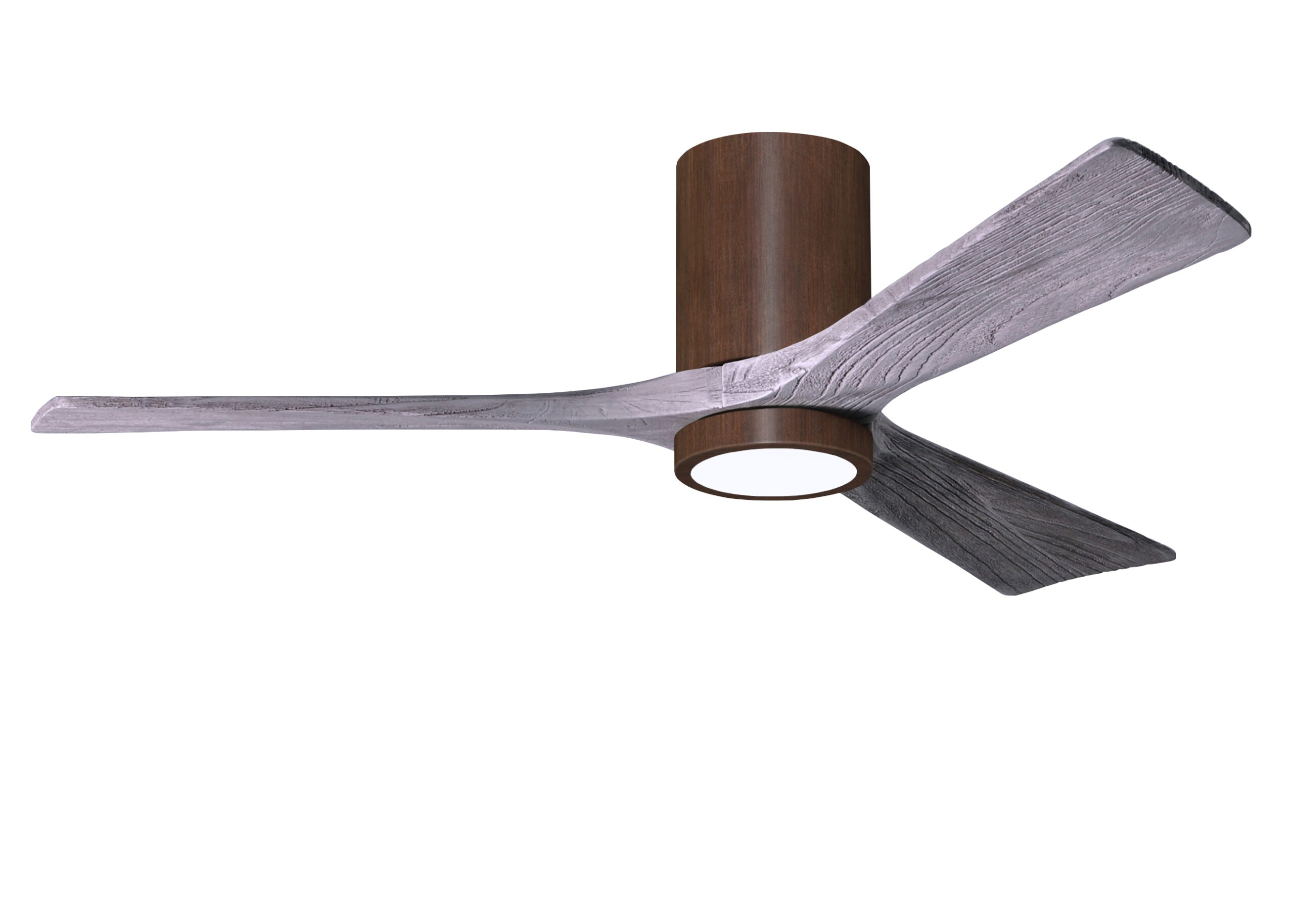 Matthews Fan Company Irene-3HLK 52" Flush Mounted Ceiling Fan with LED Light Kit