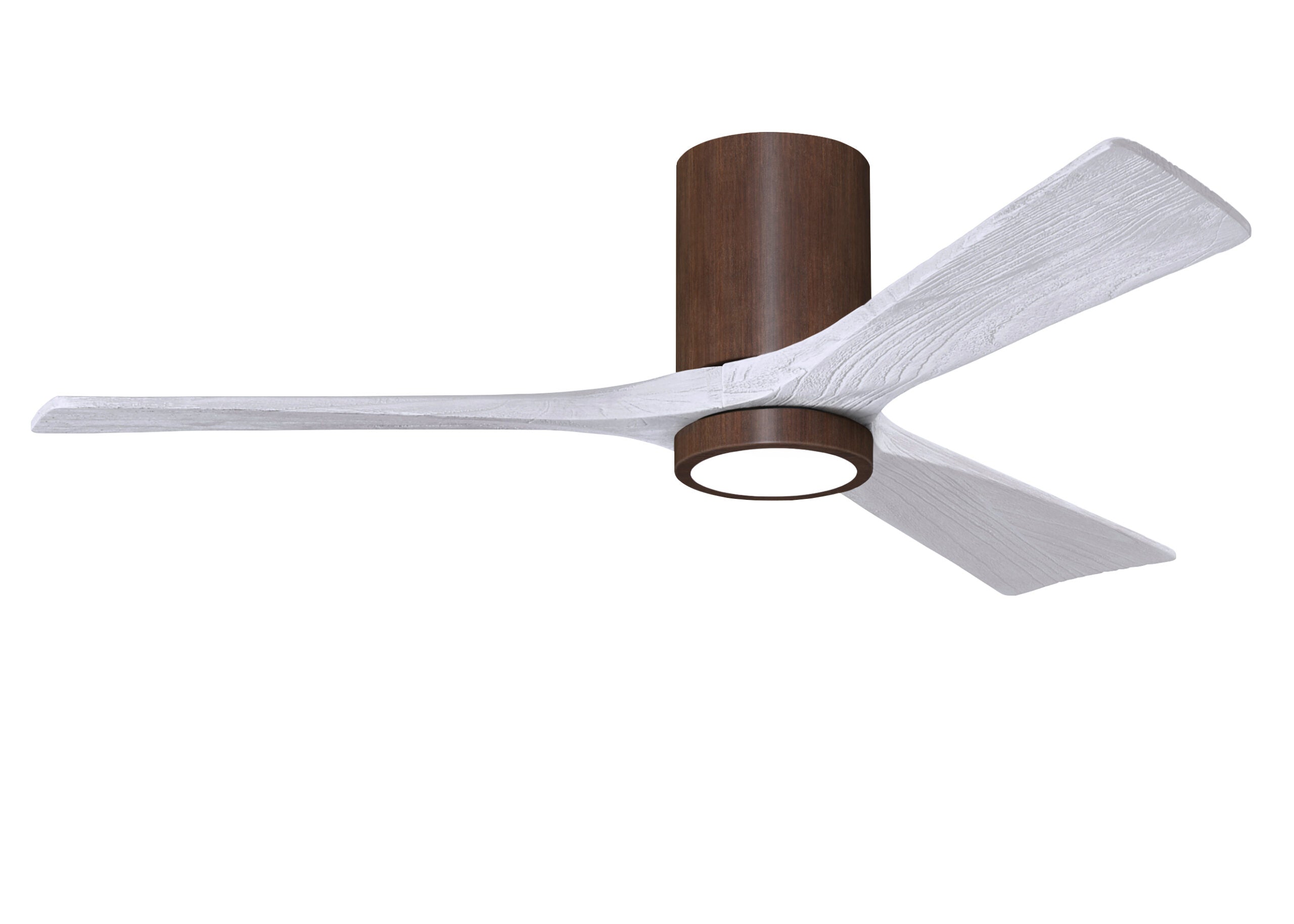 Matthews Fan Company Irene-3HLK 52" Flush Mounted Ceiling Fan with LED Light Kit