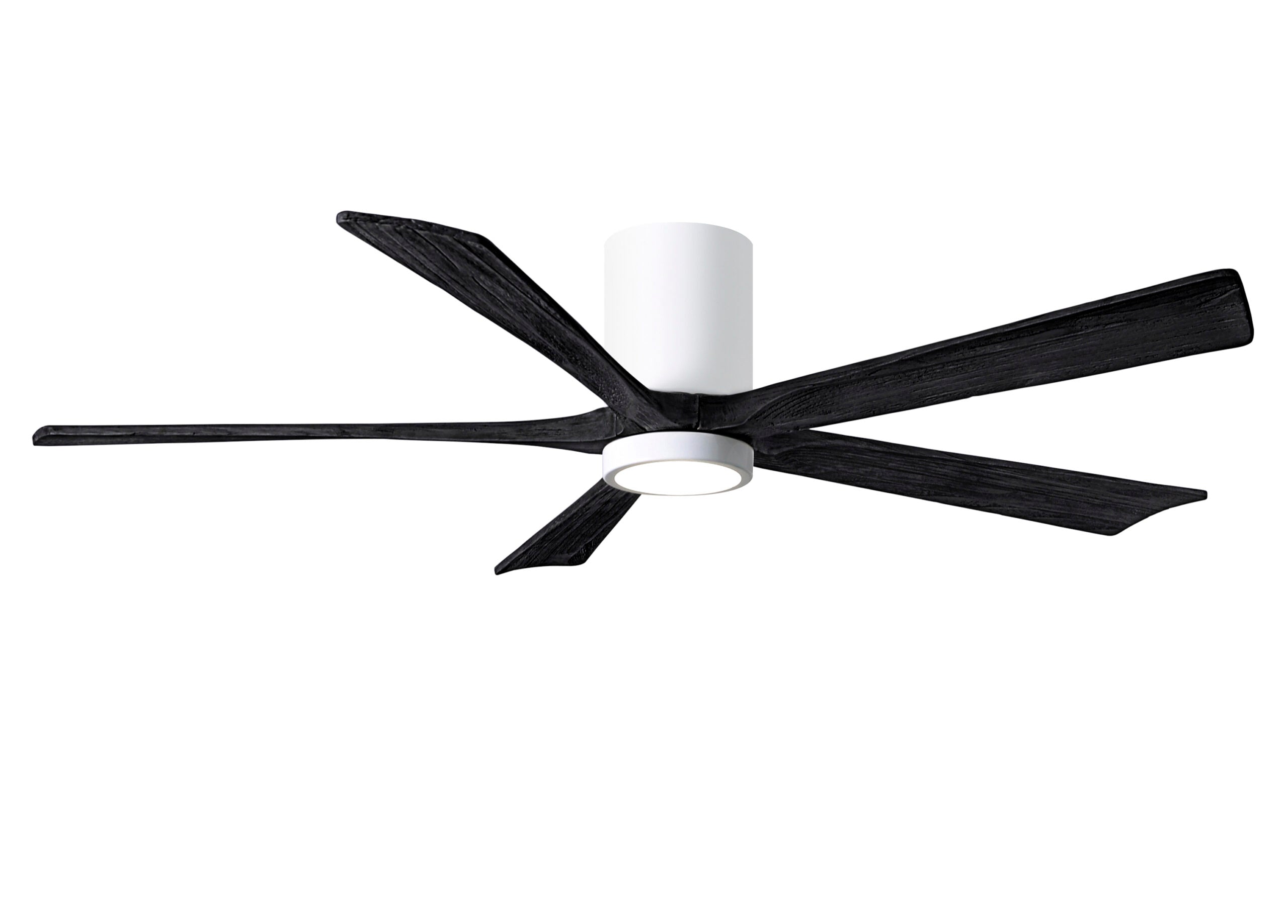 Matthews Fan Company Irene-5HLK 60" Flush Mounted Ceiling Fan with LED Light Kit