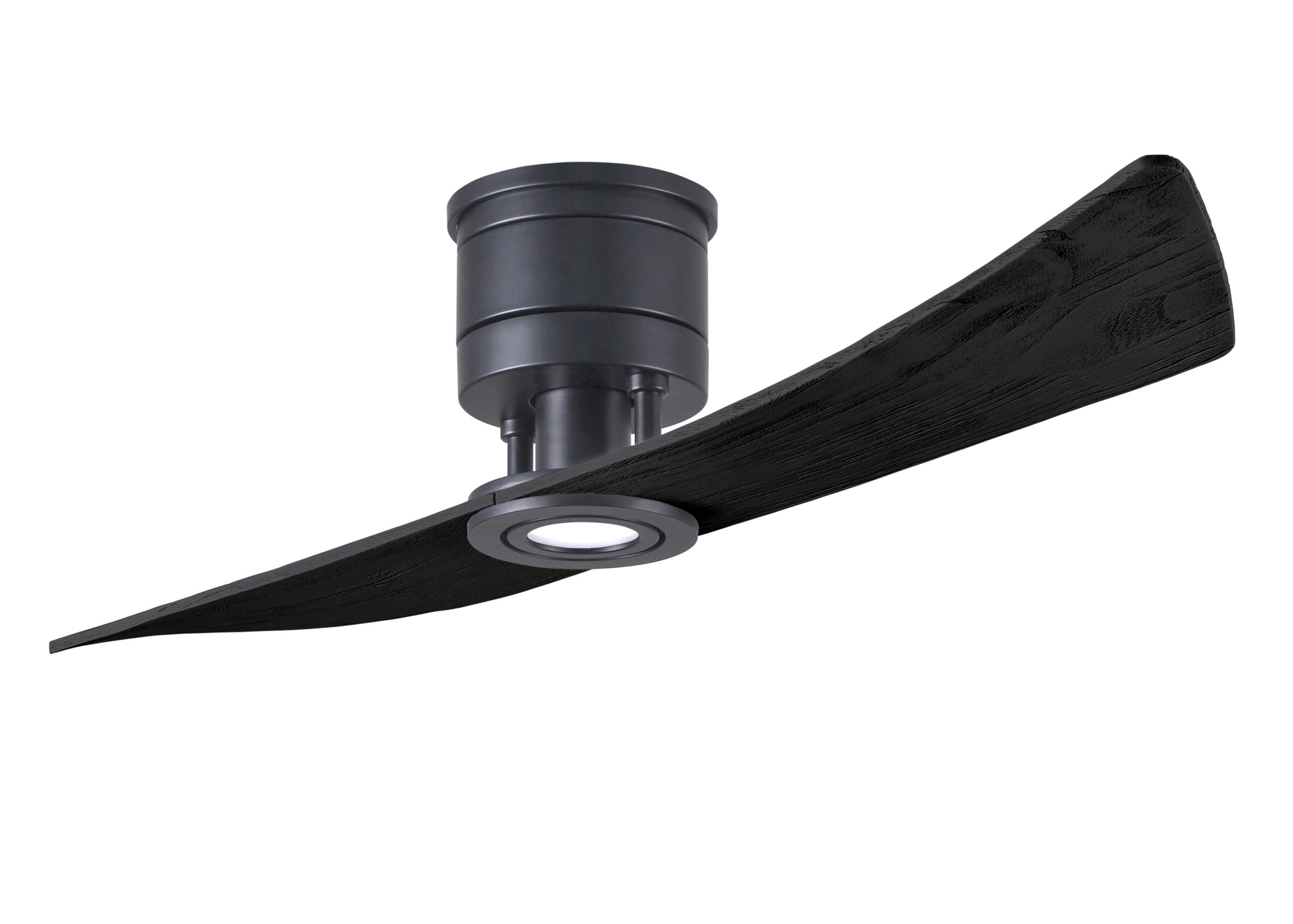 Matthews Fan Company Lindsay Ceiling Fan Indoor Ceiling Fans Matthews Fan Company 52" Matte Black Matte Black