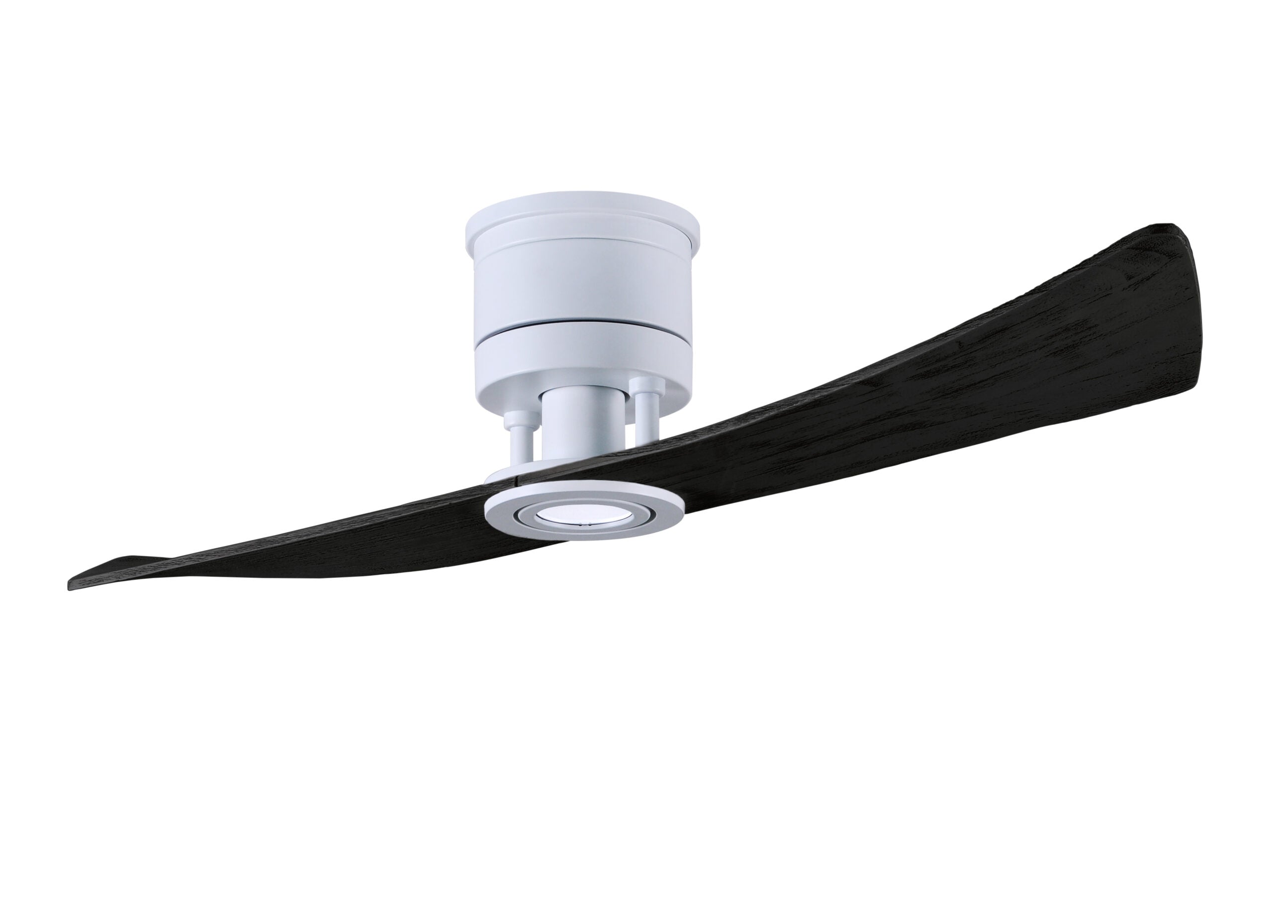 Matthews Fan Company Lindsay Ceiling Fan Indoor Ceiling Fans Matthews Fan Company 52" Matte White Matte Black