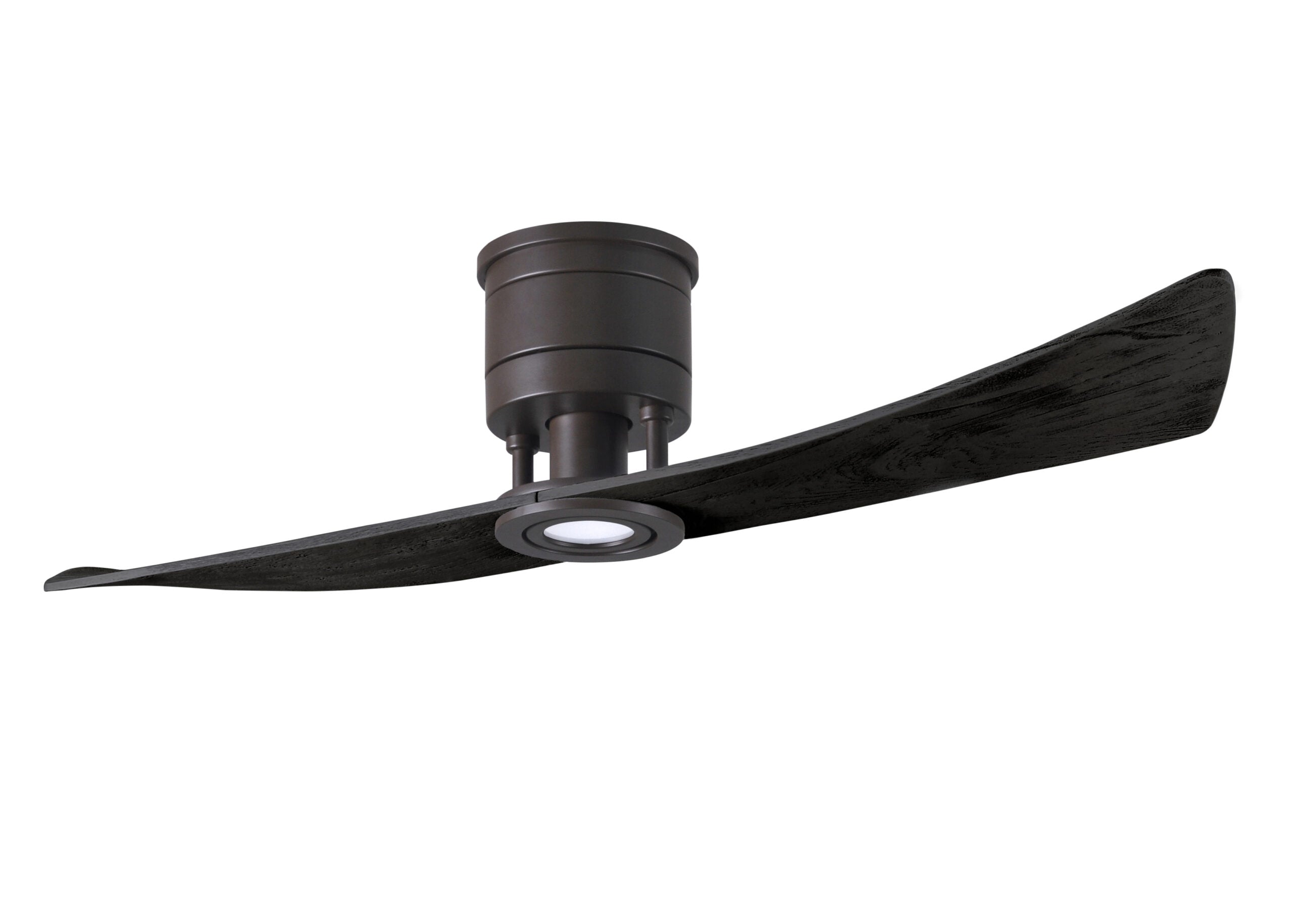 Matthews Fan Company Lindsay Ceiling Fan Indoor Ceiling Fans Matthews Fan Company 52" Textured Bronze Matte Black