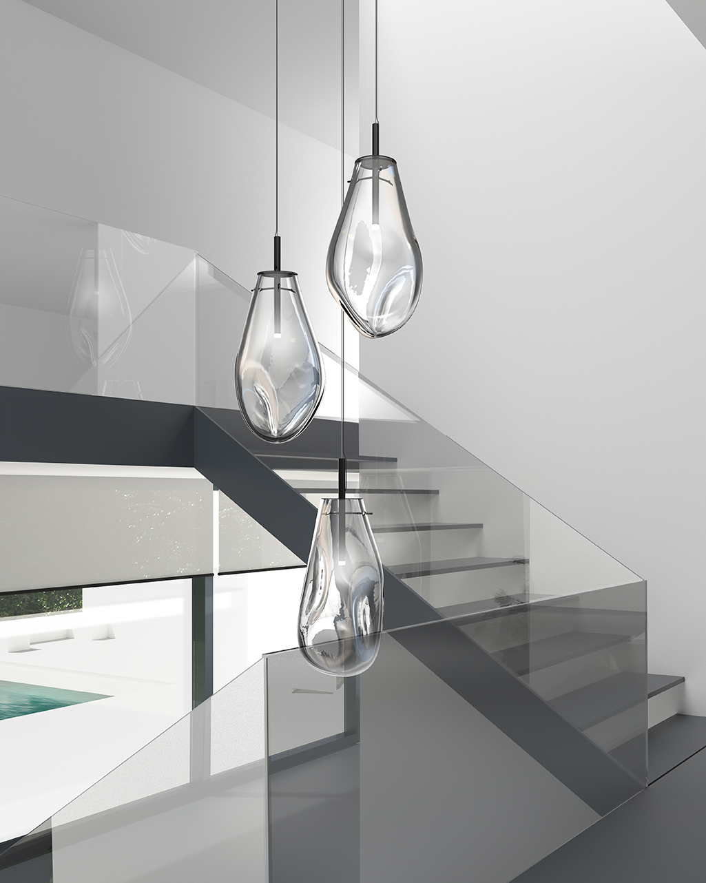 Sonneman Large LED Pendant Pendants Sonneman   