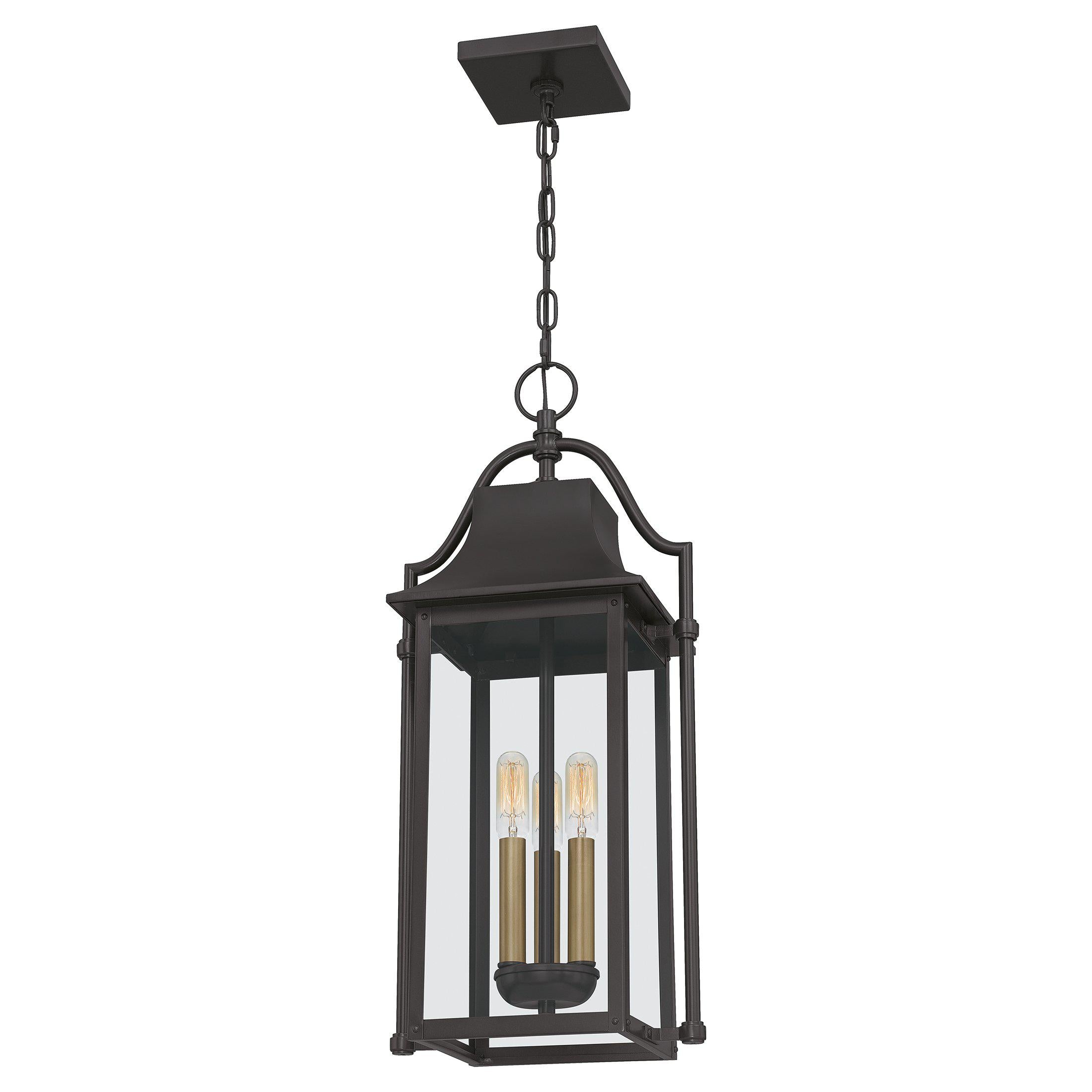 Quoizel  Manning Outdoor Lantern, Hanging Outdoor Light Fixture l Hanging Quoizel   