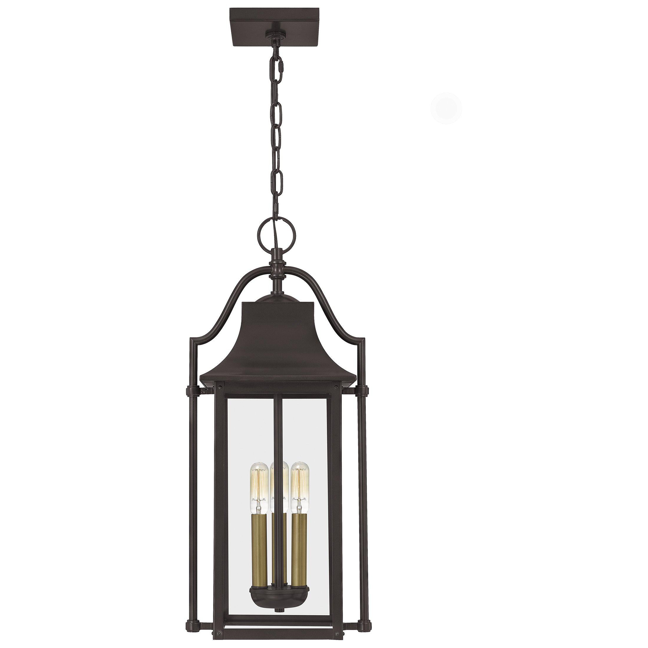 Quoizel  Manning Outdoor Lantern, Hanging Outdoor Light Fixture l Hanging Quoizel   