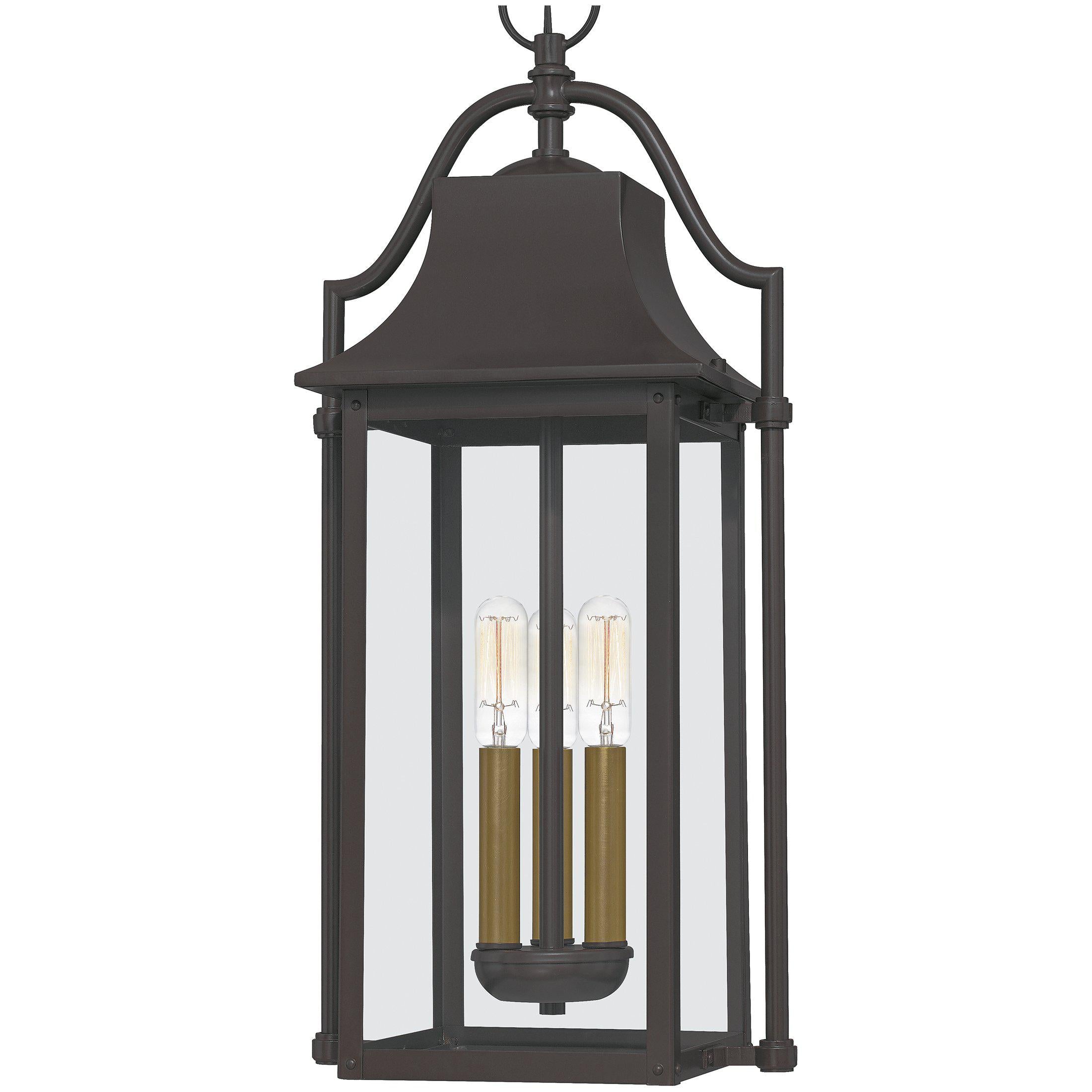 Quoizel  Manning Outdoor Lantern, Hanging Outdoor Light Fixture l Hanging Quoizel   