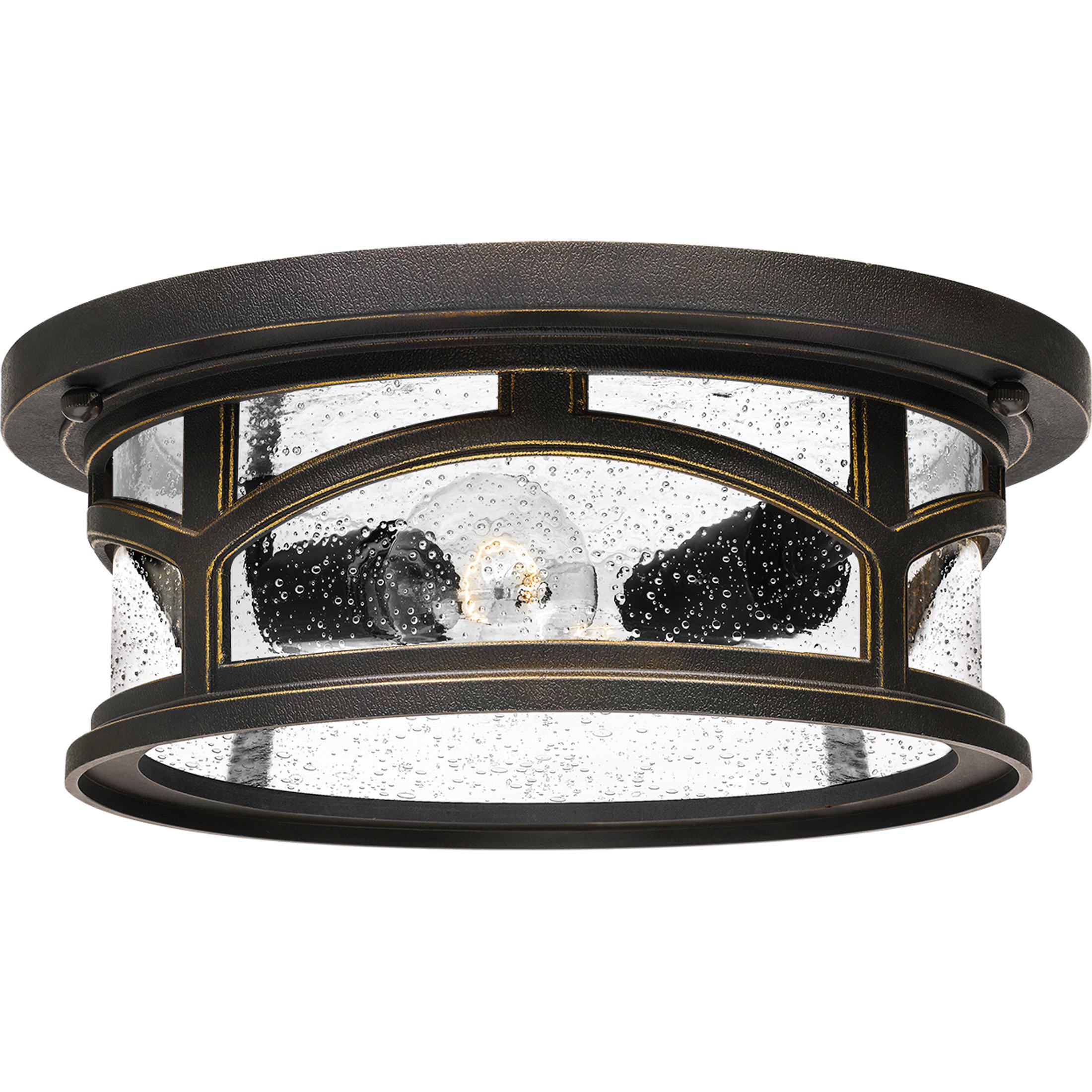 Quoizel Marblehead Outdoor Lantern, Flushmount