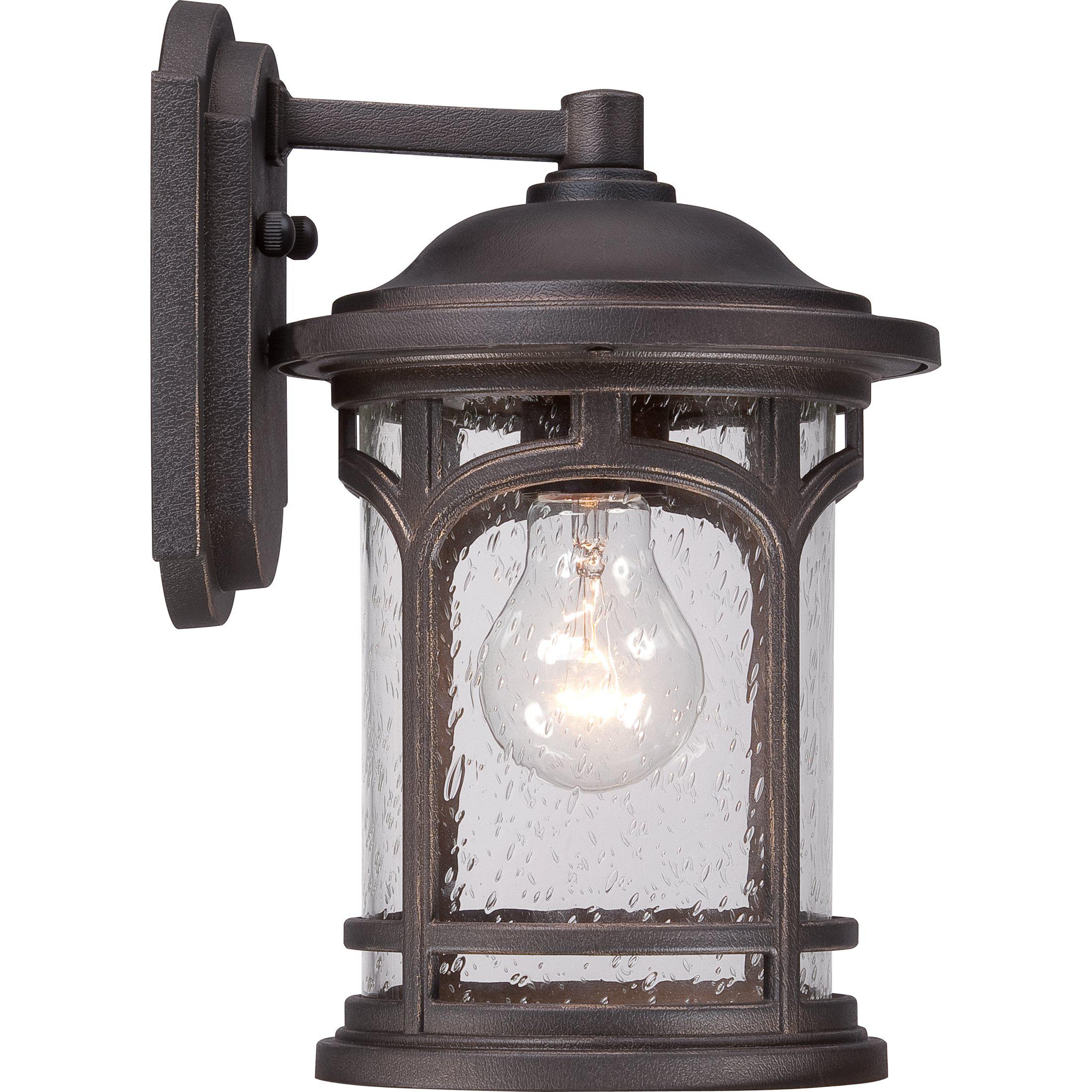 Quoizel  Marblehead Outdoor Lantern, Small Outdoor Wall Lights Quoizel   