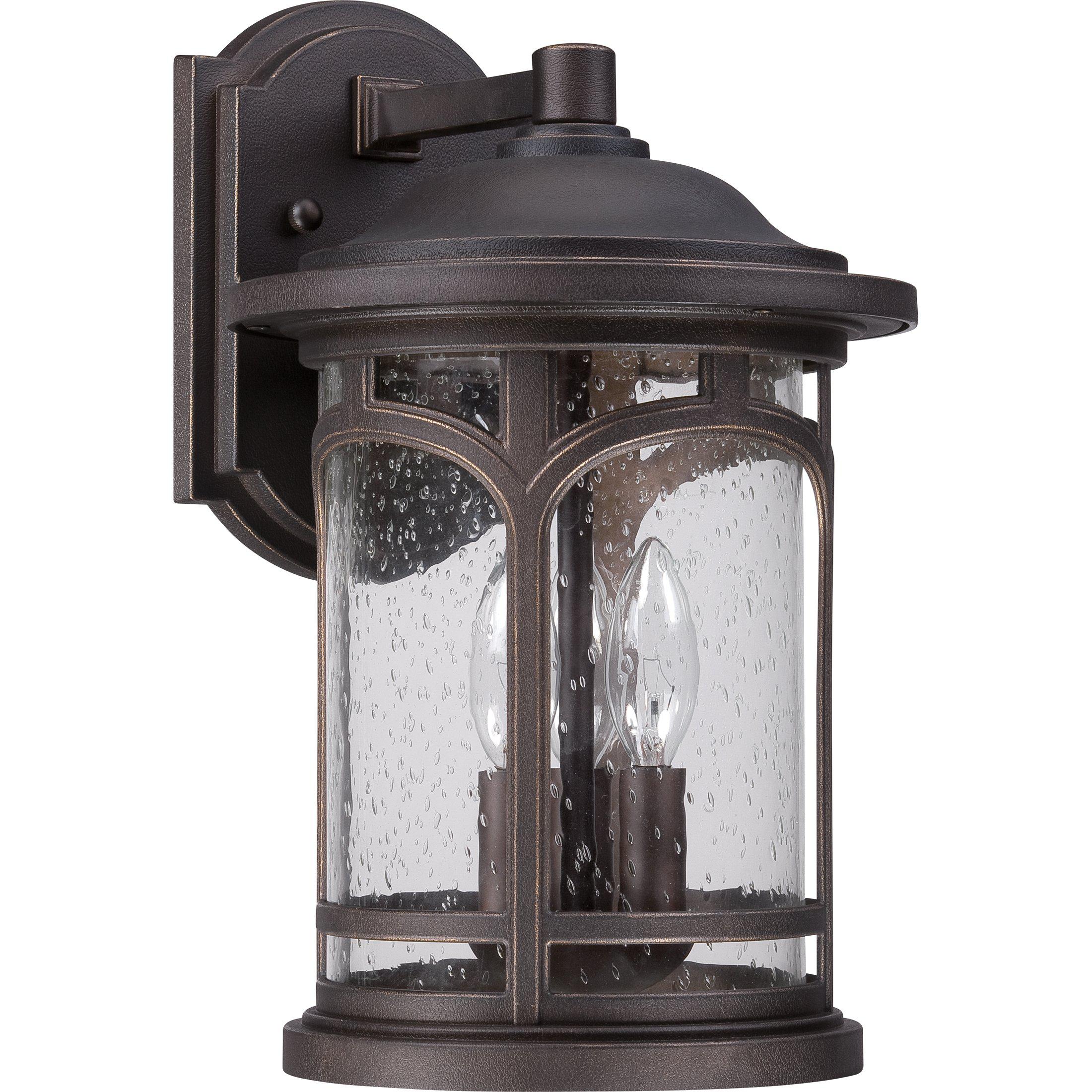 Quoizel  Marblehead Outdoor Lantern, Small 3 Light Outdoor Wall Lights Quoizel   