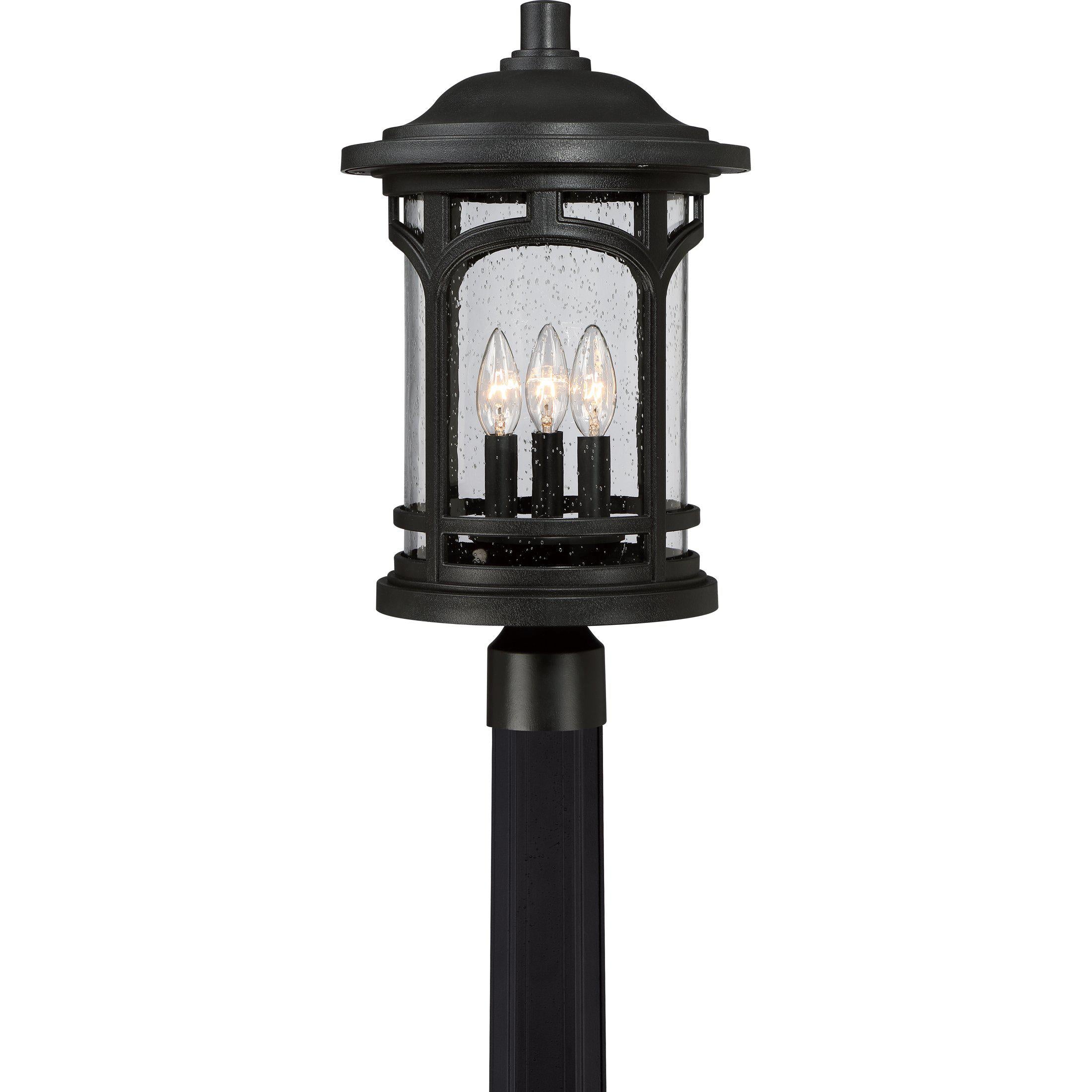 Quoizel  Marblehead Outdoor Lantern, Post Outdoor l Post/Pier Mounts Quoizel Mystic Black  