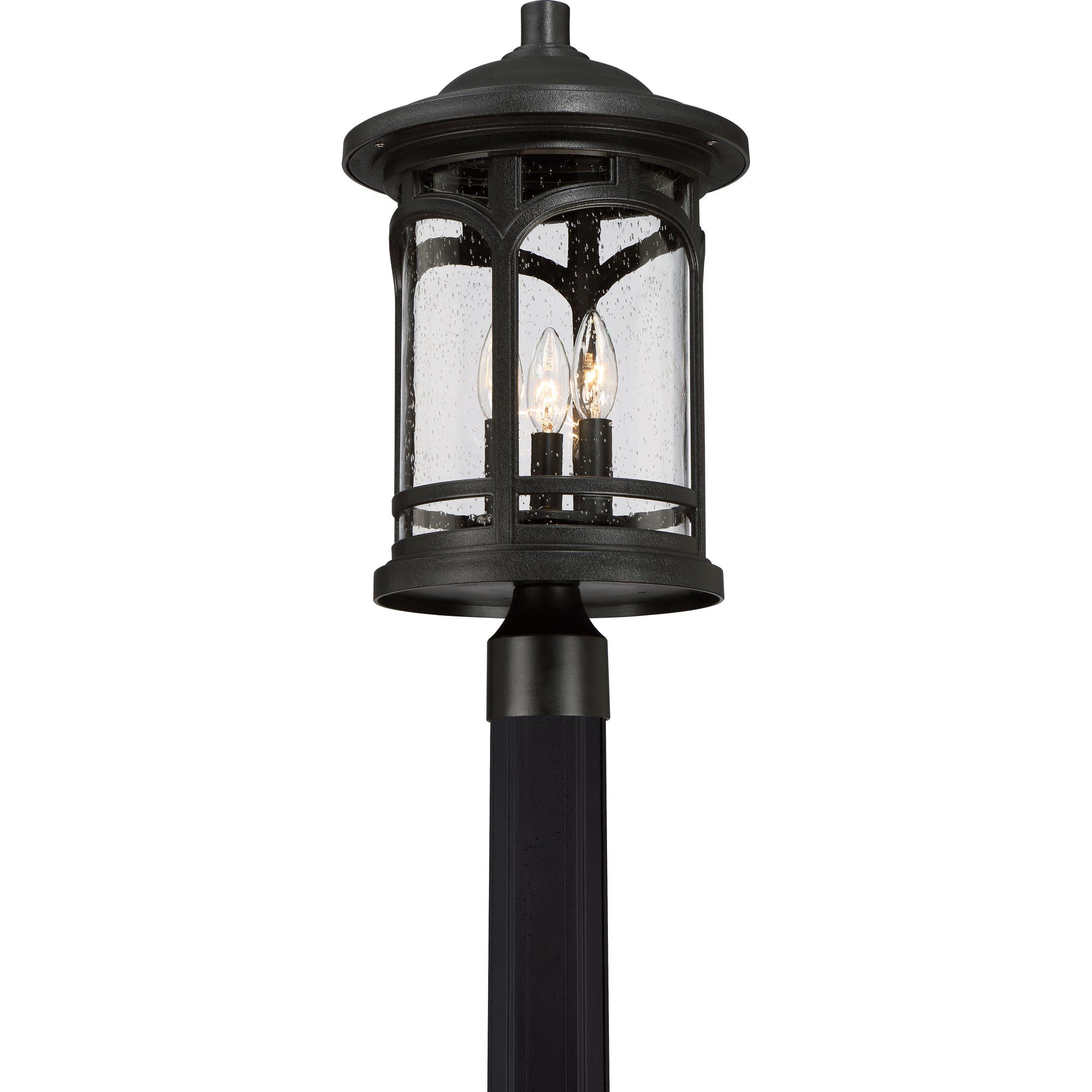 Quoizel Marblehead Outdoor Lantern, Post