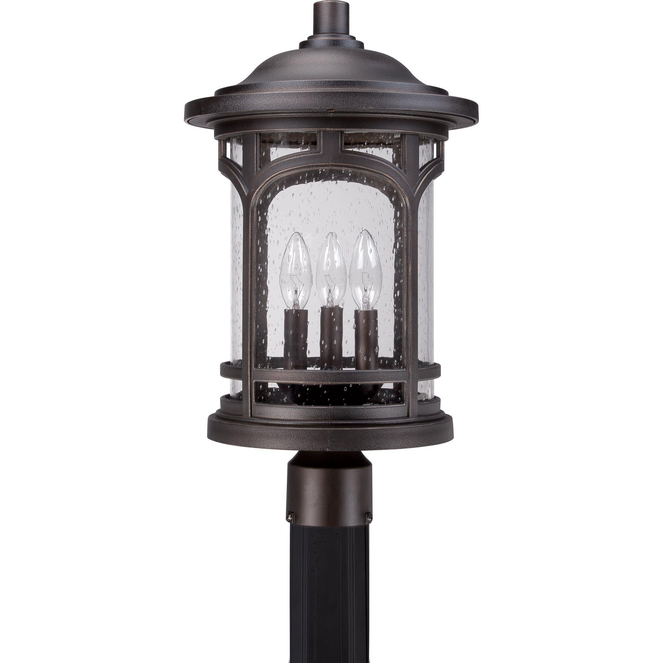 Quoizel Marblehead Outdoor Lantern, Post