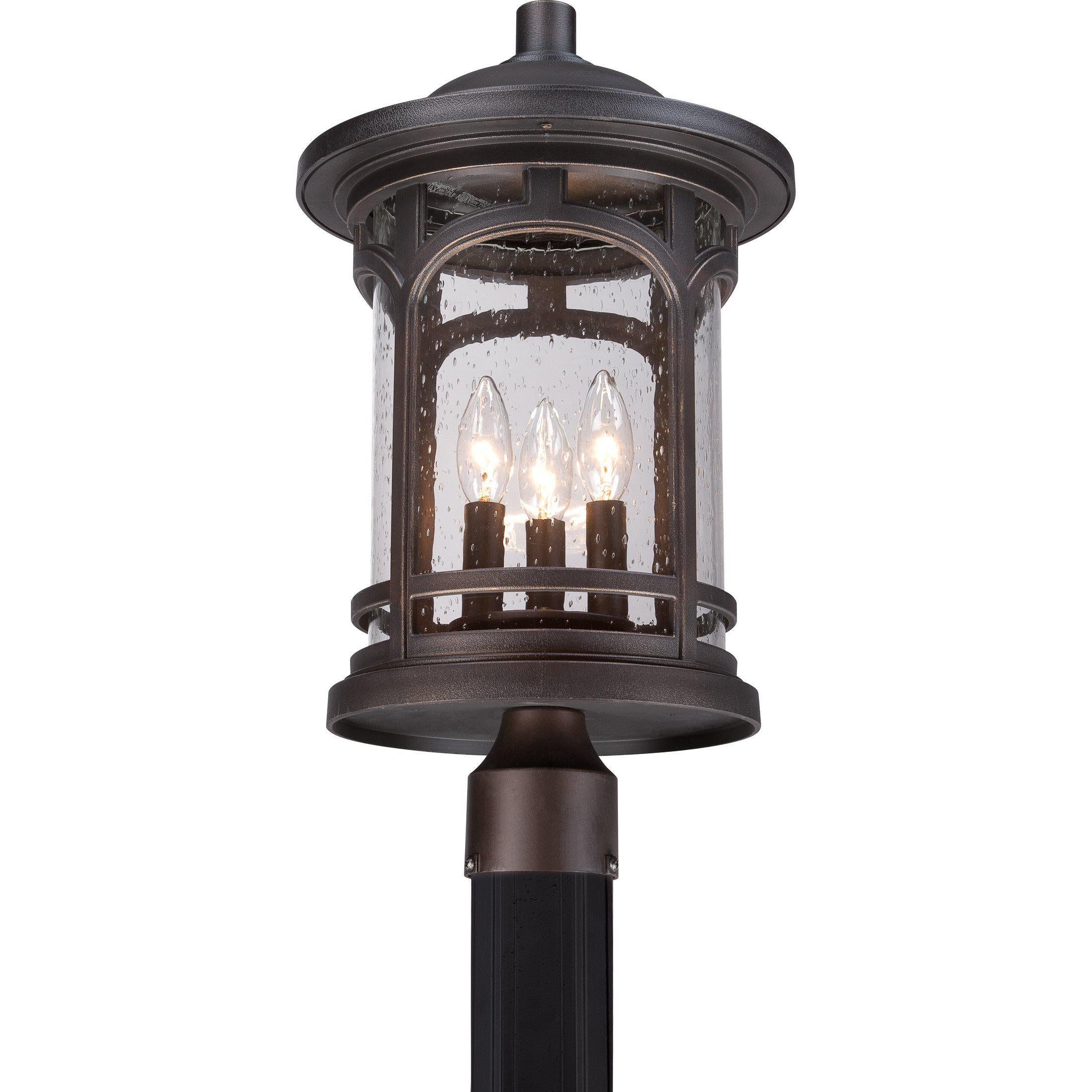 Quoizel Marblehead Outdoor Lantern, Post