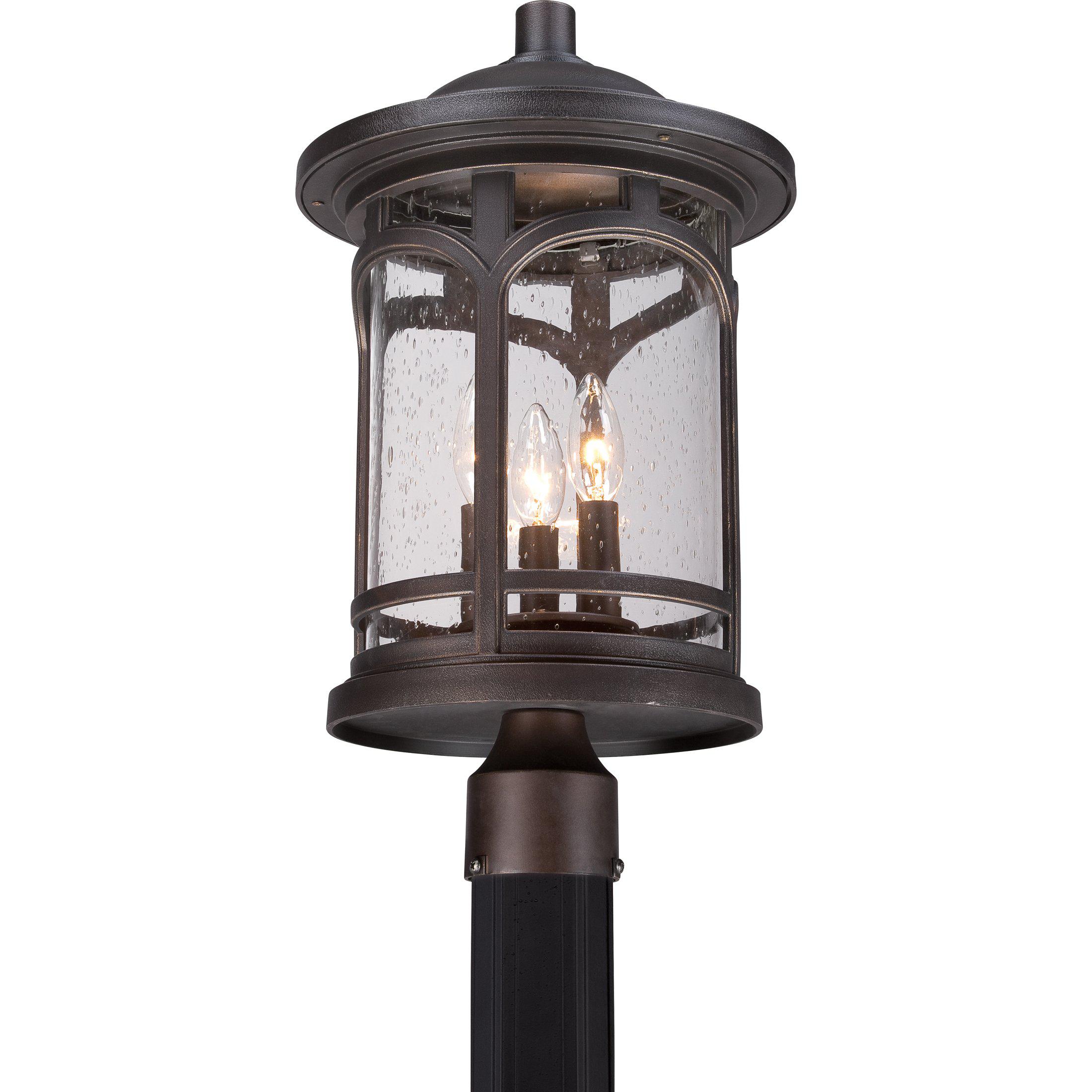 Quoizel Marblehead Outdoor Lantern, Post