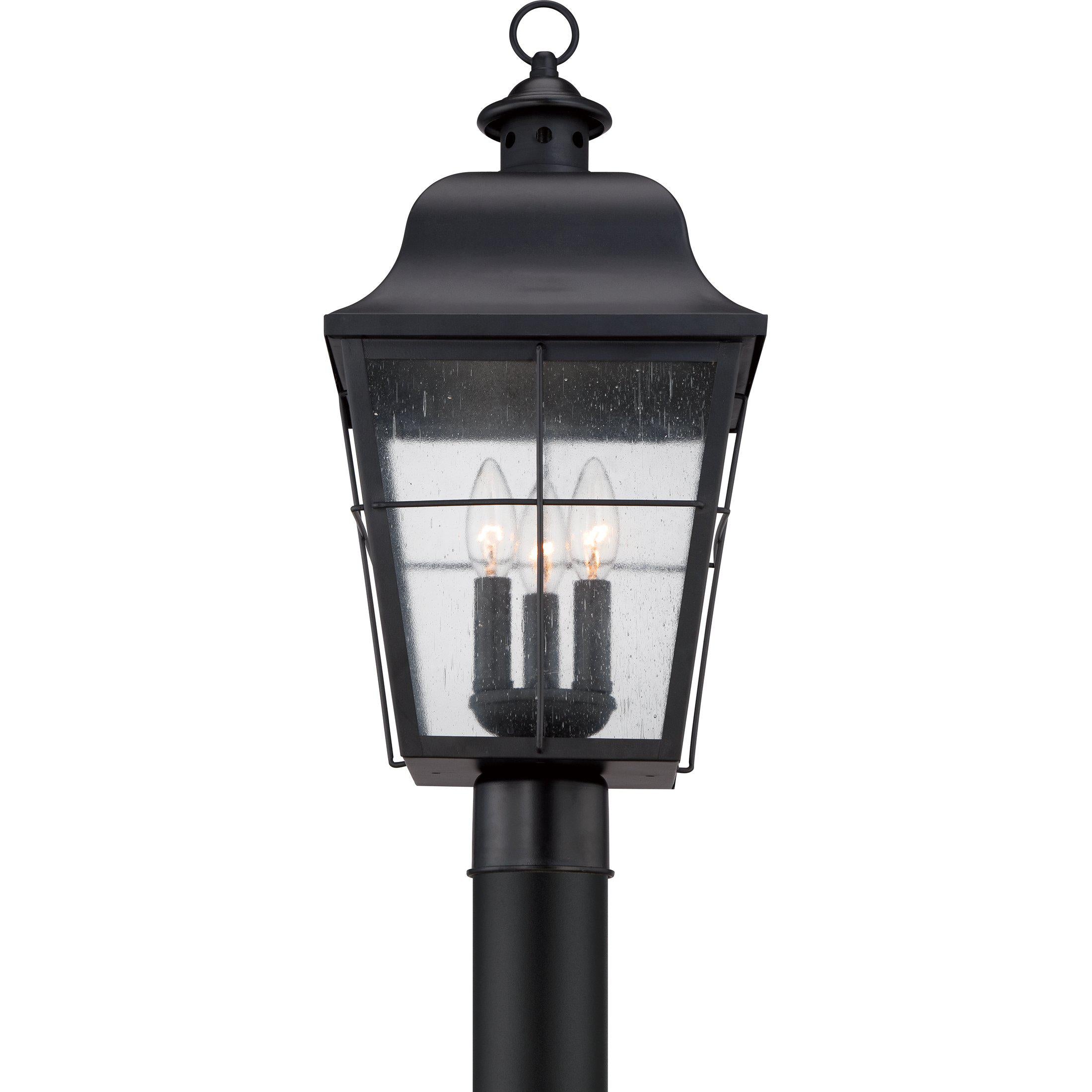 Quoizel Millhouse Outdoor Lantern, Post