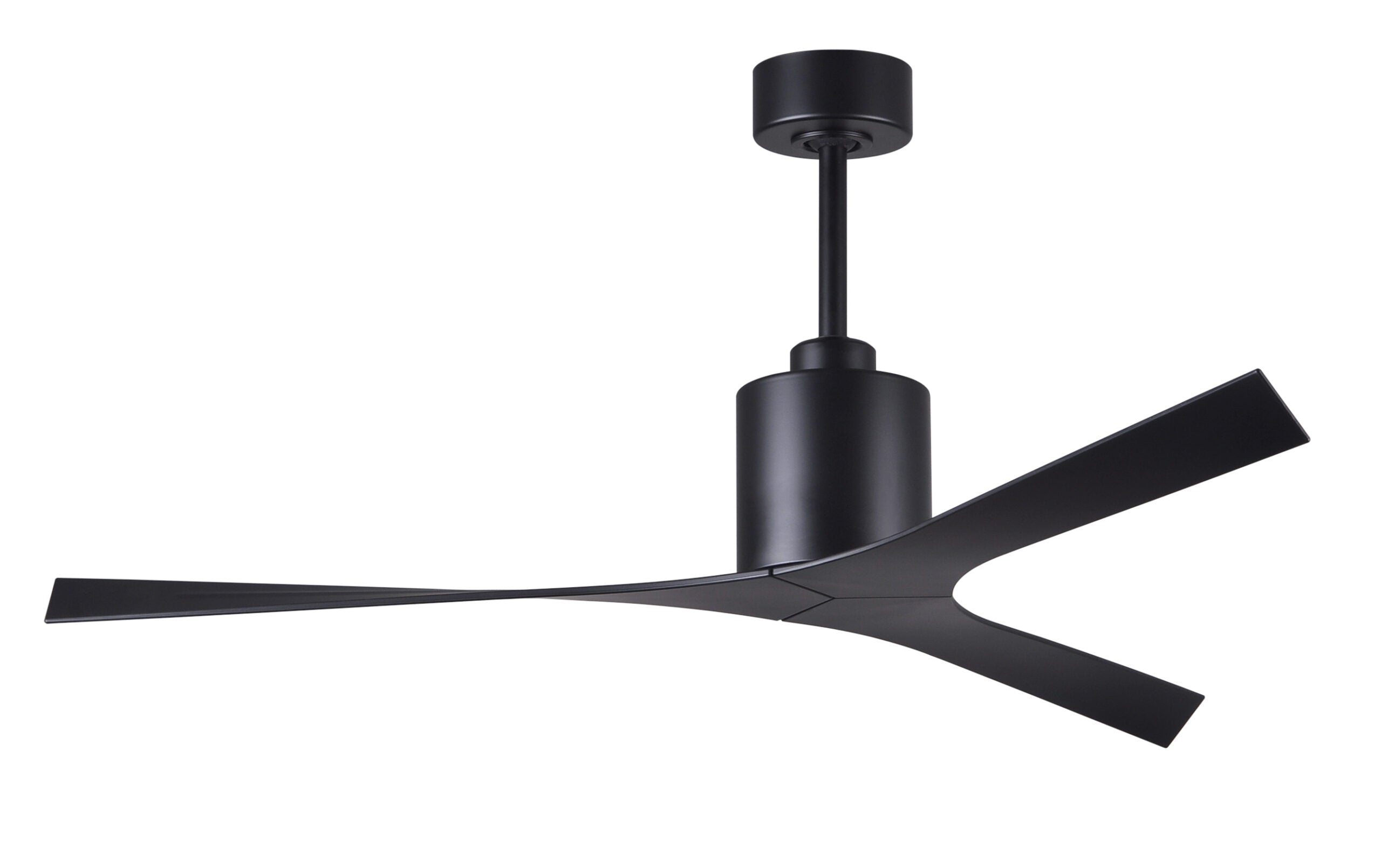 Matthews Fan Company Molly Ceiling Fan Indoor Ceiling Fans Matthews Fan Company 56" Matte Black Matte Black