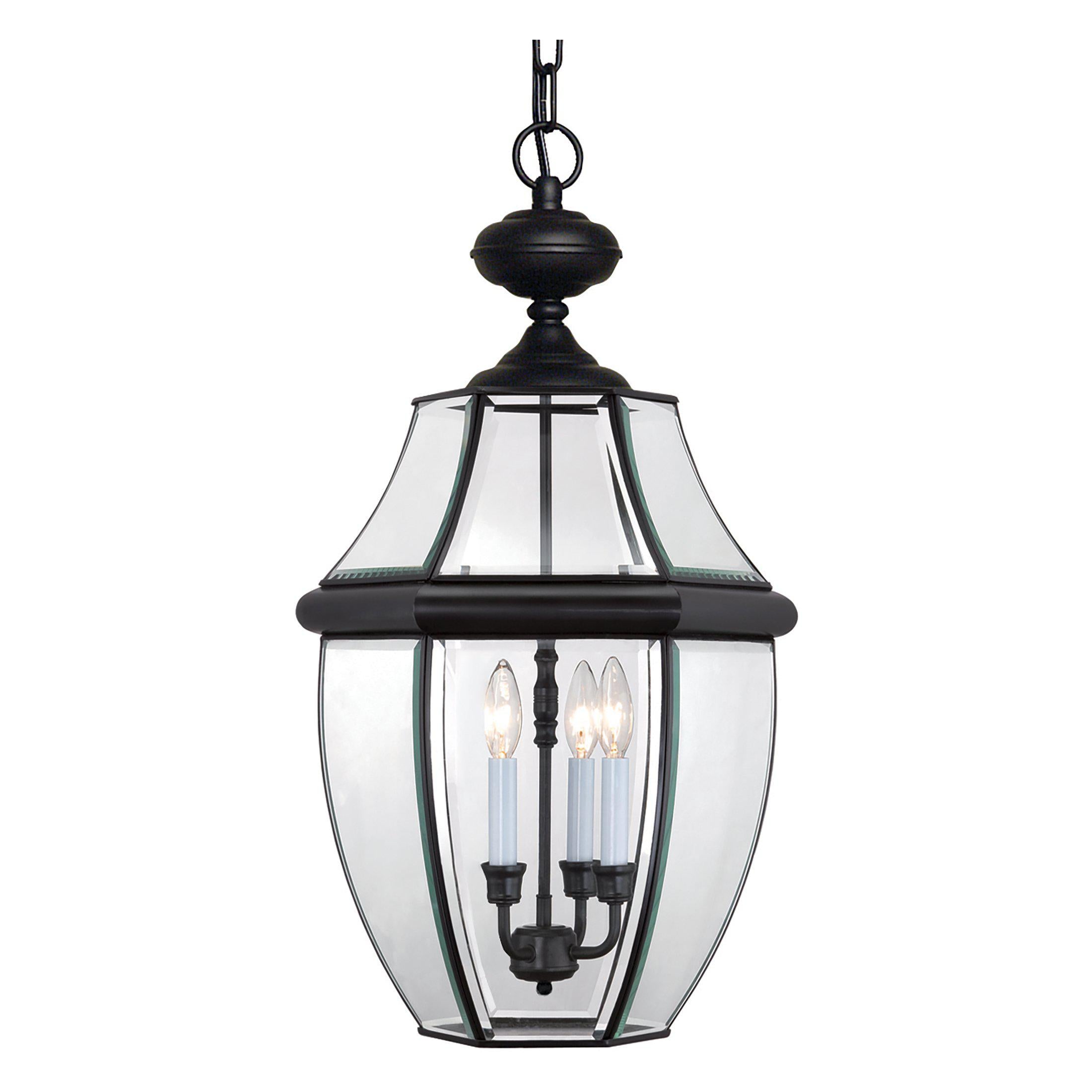 Quoizel Newbury Outdoor Lantern, Hanging Small