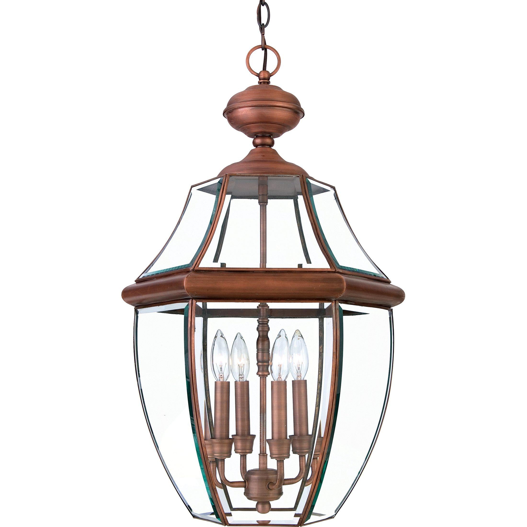 Quoizel Newbury Outdoor Lantern, Hanging Medium