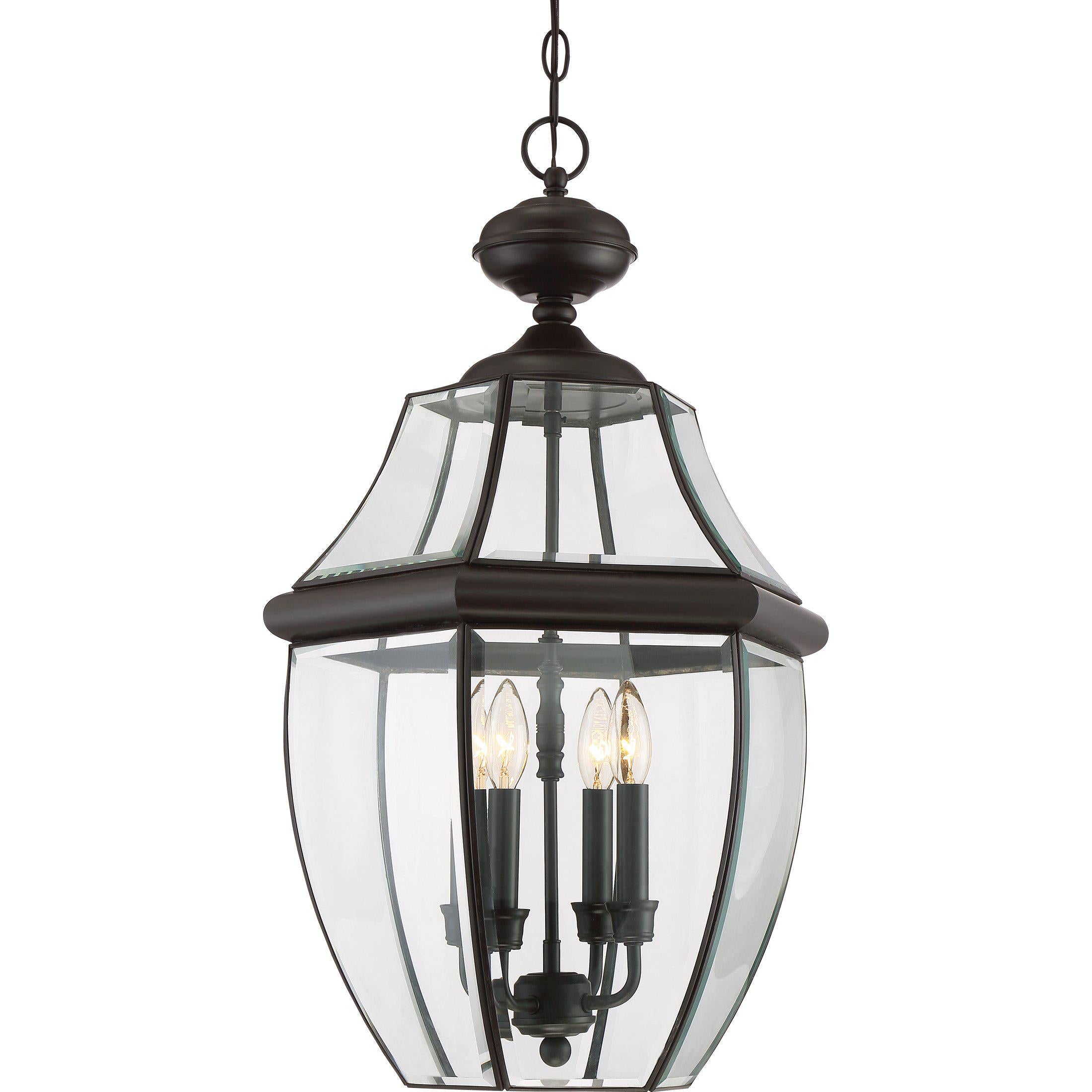 Quoizel Newbury Outdoor Lantern, Hanging Medium