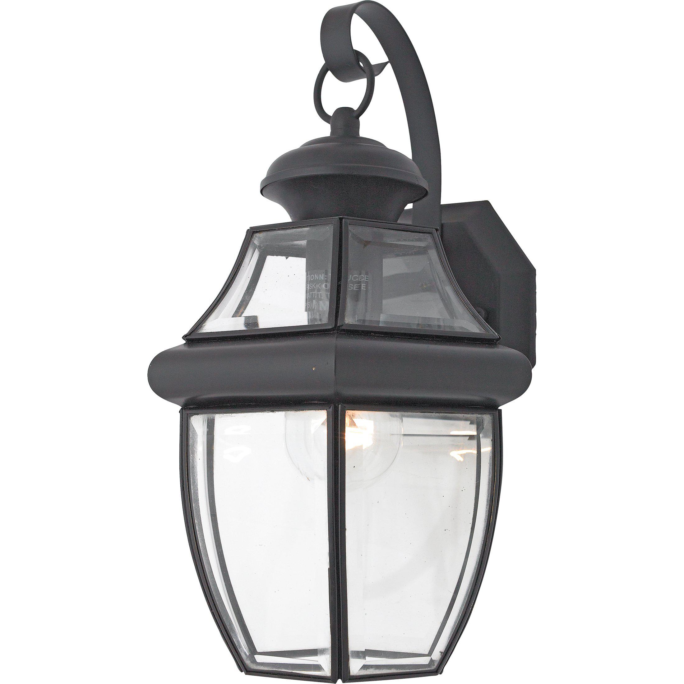 Quoizel  Newbury Outdoor Lantern, Medium Outdoor l Wall Quoizel Mystic Black  