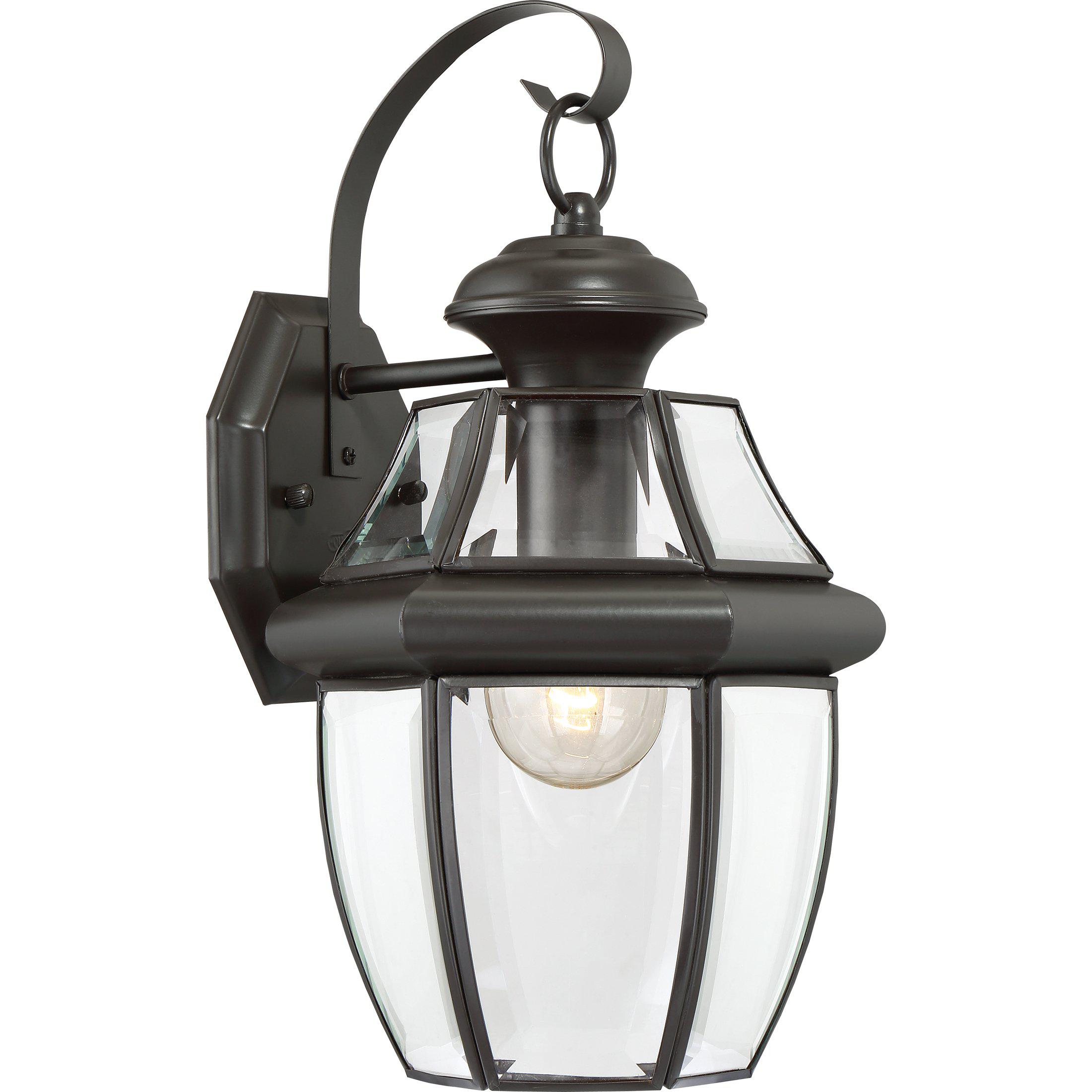 Quoizel  Newbury Outdoor Lantern, Medium Outdoor l Wall Quoizel Medici Bronze  