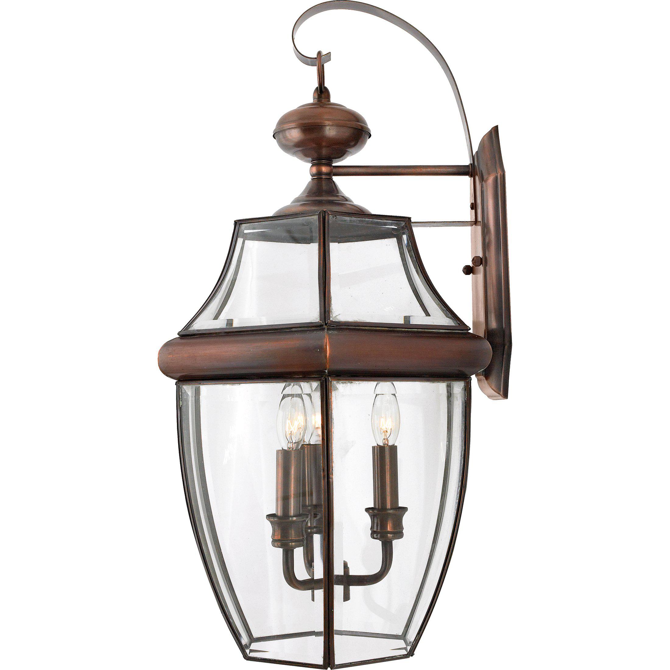 Quoizel  Newbury Outdoor Lantern, XL Outdoor l Wall Quoizel   