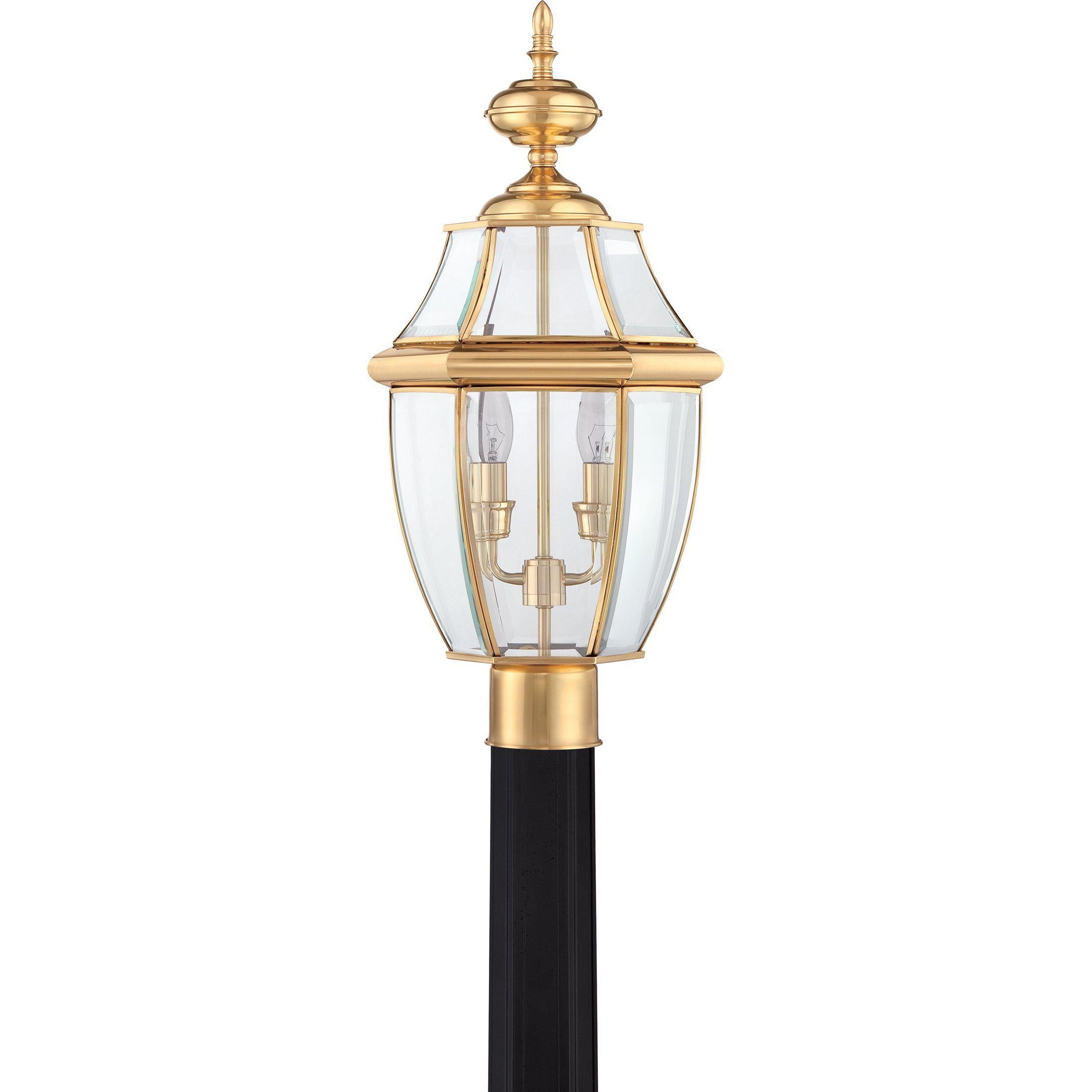 Quoizel Newbury Outdoor Lantern, Post Small On-Sale