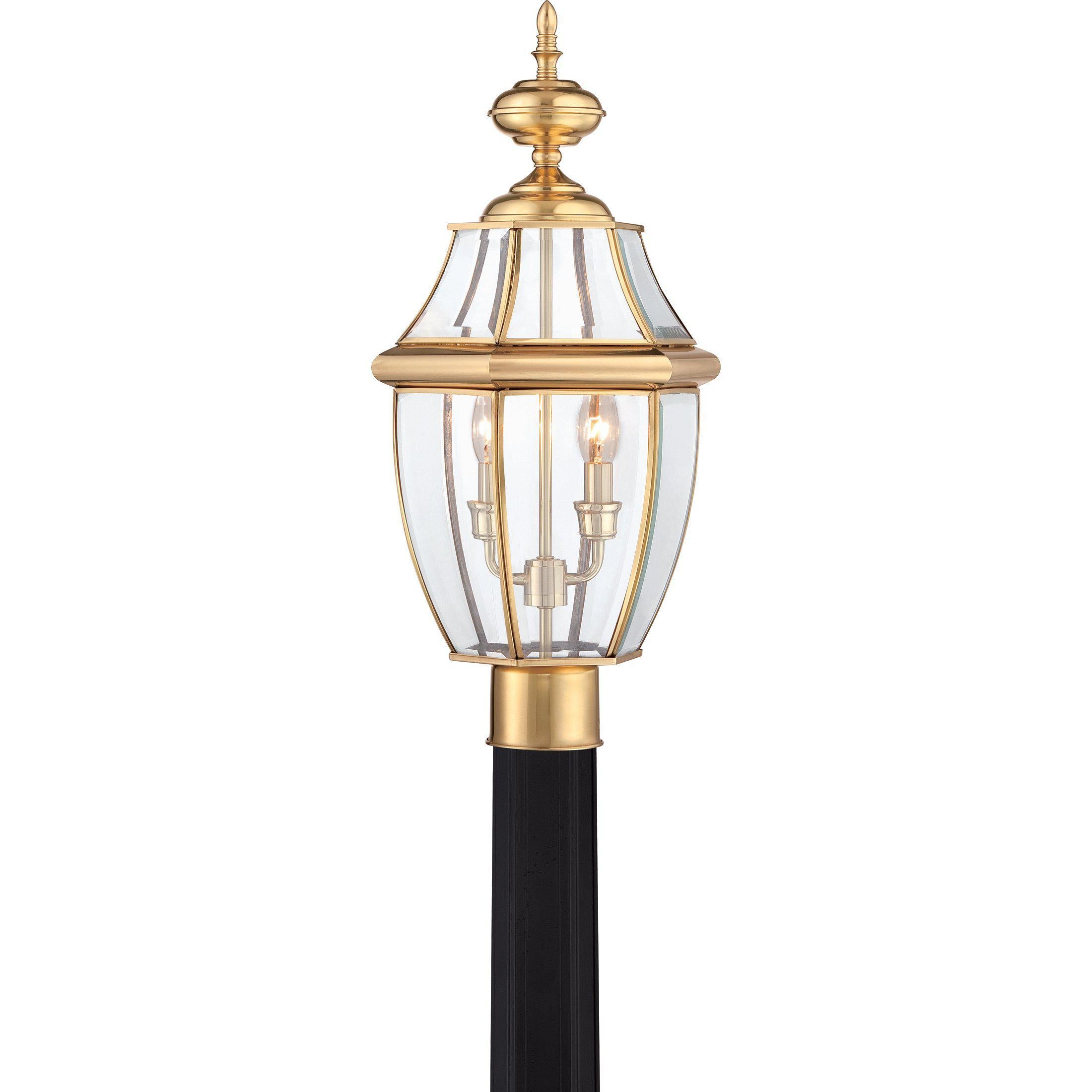 Quoizel Newbury Outdoor Lantern, Post Small On-Sale