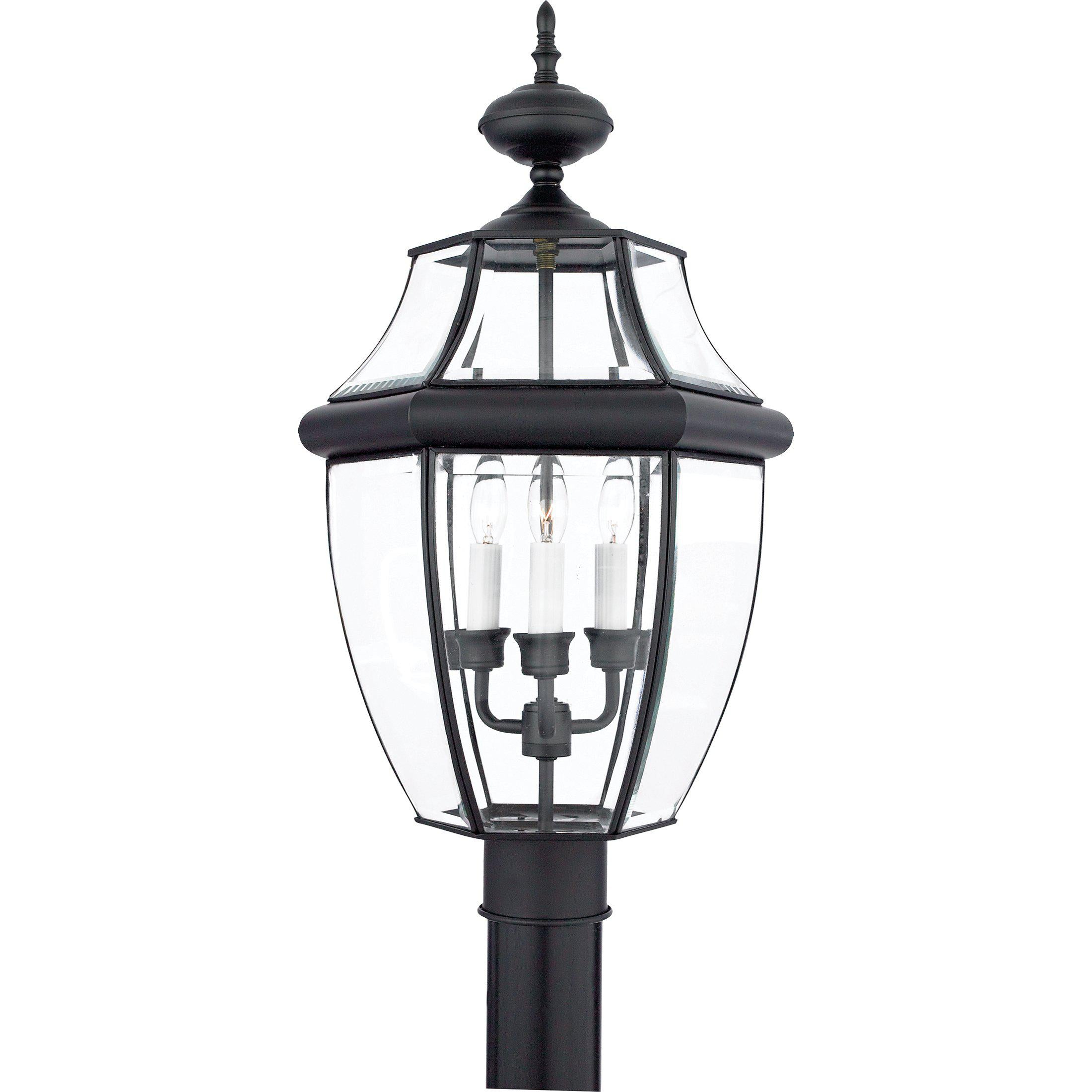 Quoizel Newbury Outdoor Lantern, Post Medium