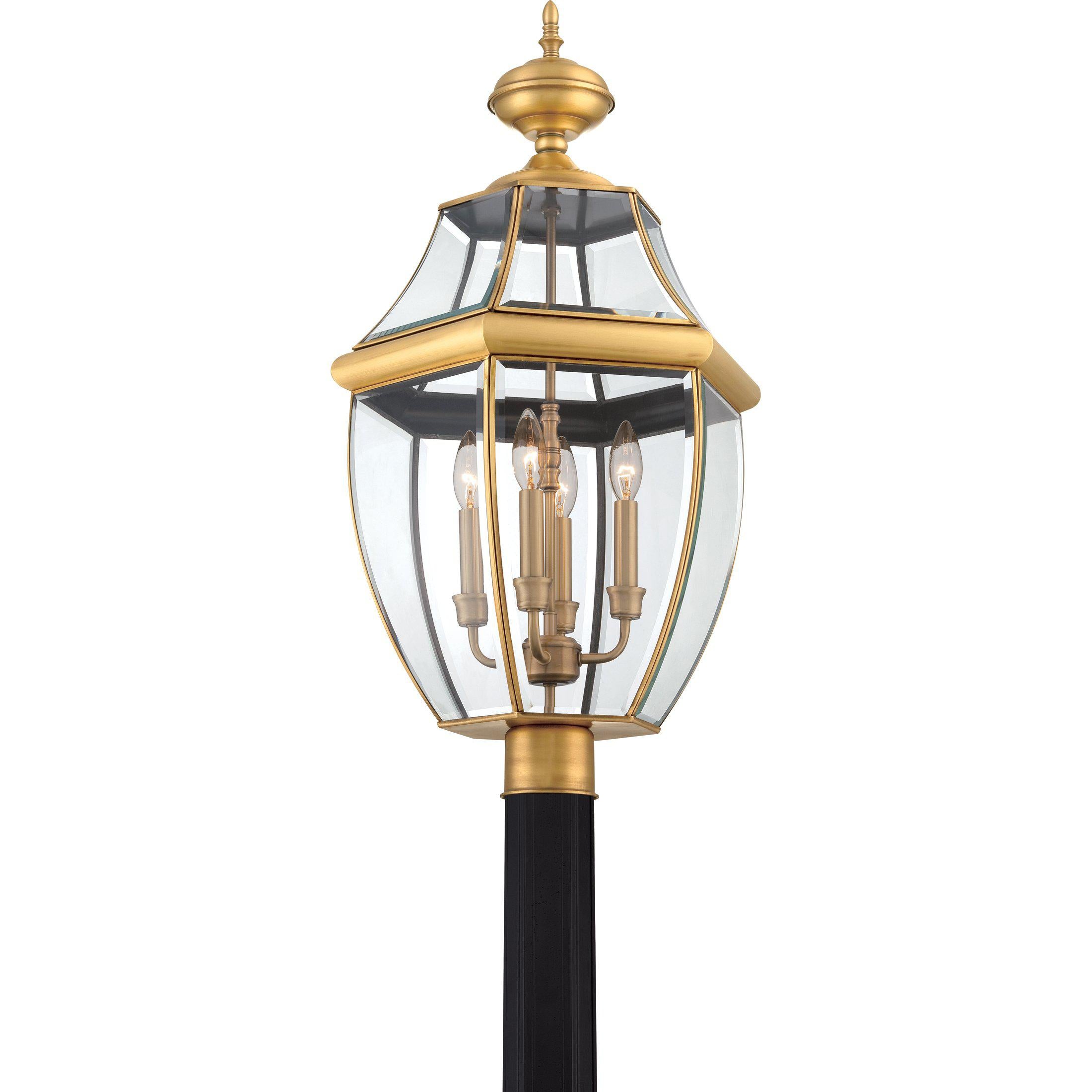 Quoizel  Newbury Outdoor Lantern, Post Large Pier & Post Mount Lights Quoizel   