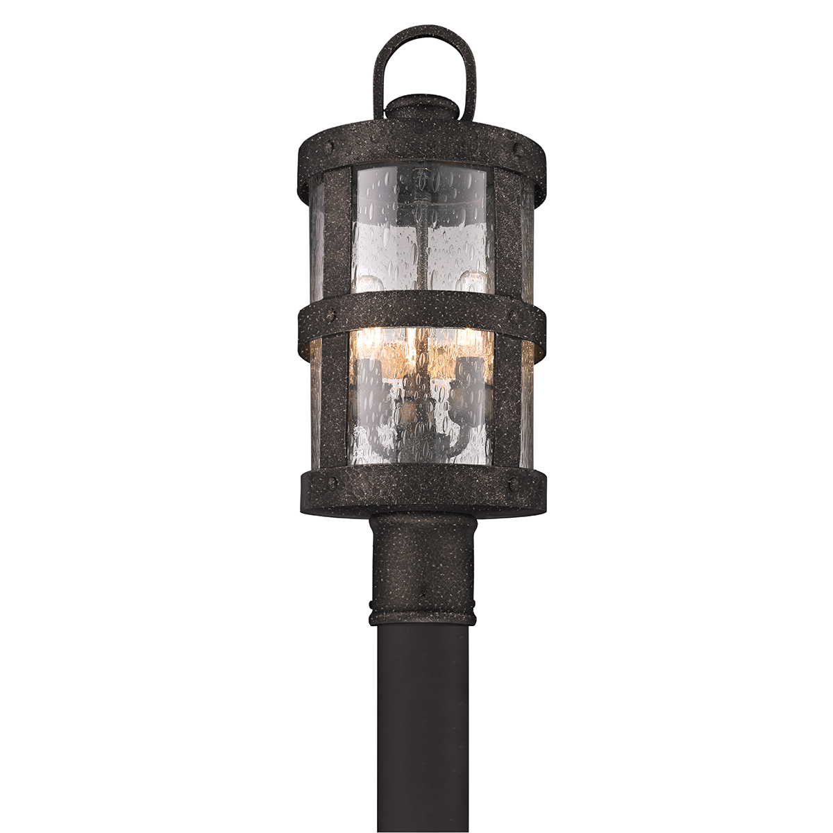 Troy Lighting BARBOSA 3LT POST LANTERN MEDIUM P3316 Outdoor l Post/Pier Mounts Troy Lighting BARBOSA BRONZE  