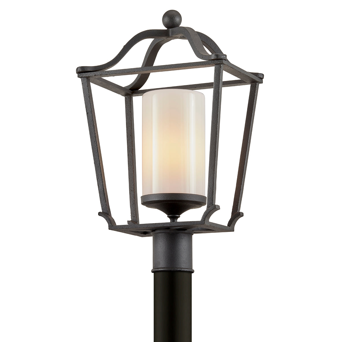 Troy Lighting PRINCETON 1LT POST P6855 Outdoor l Post/Pier Mounts Troy Lighting FRENCH IRON  