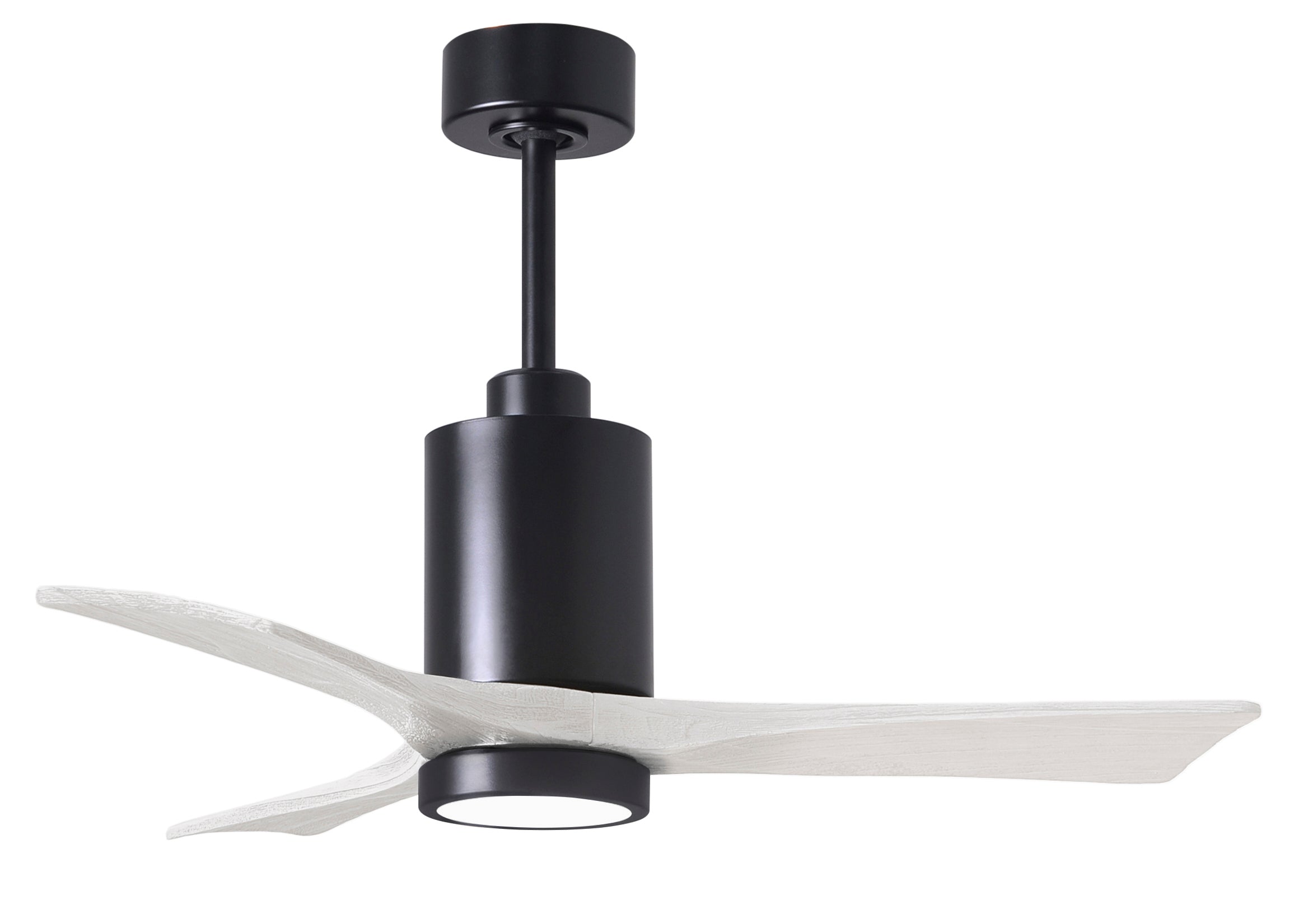 Matthews Fan Company Patricia-3 Ceiling Fan Indoor Ceiling Fans Matthews Fan Company 42" Matte Black Matte White