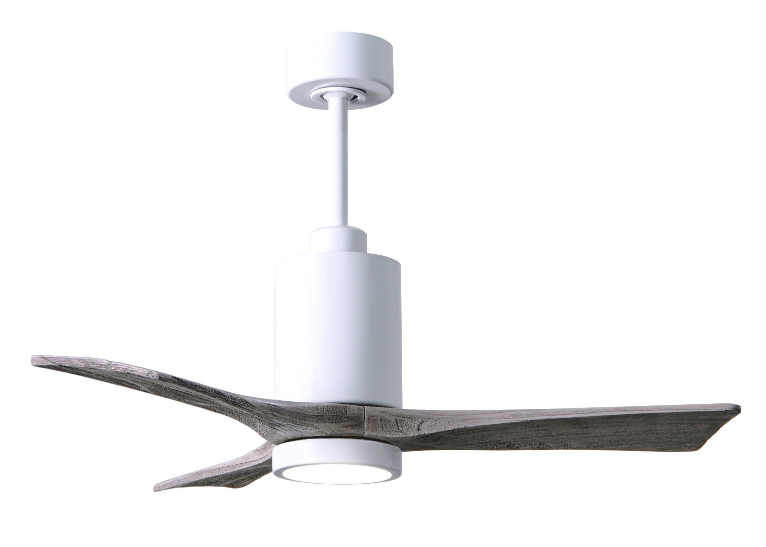 Matthews Fan Company Patricia-3 Three Blade with Light Kit PA3 Indoor Ceiling Fans Matthews Fan Company   