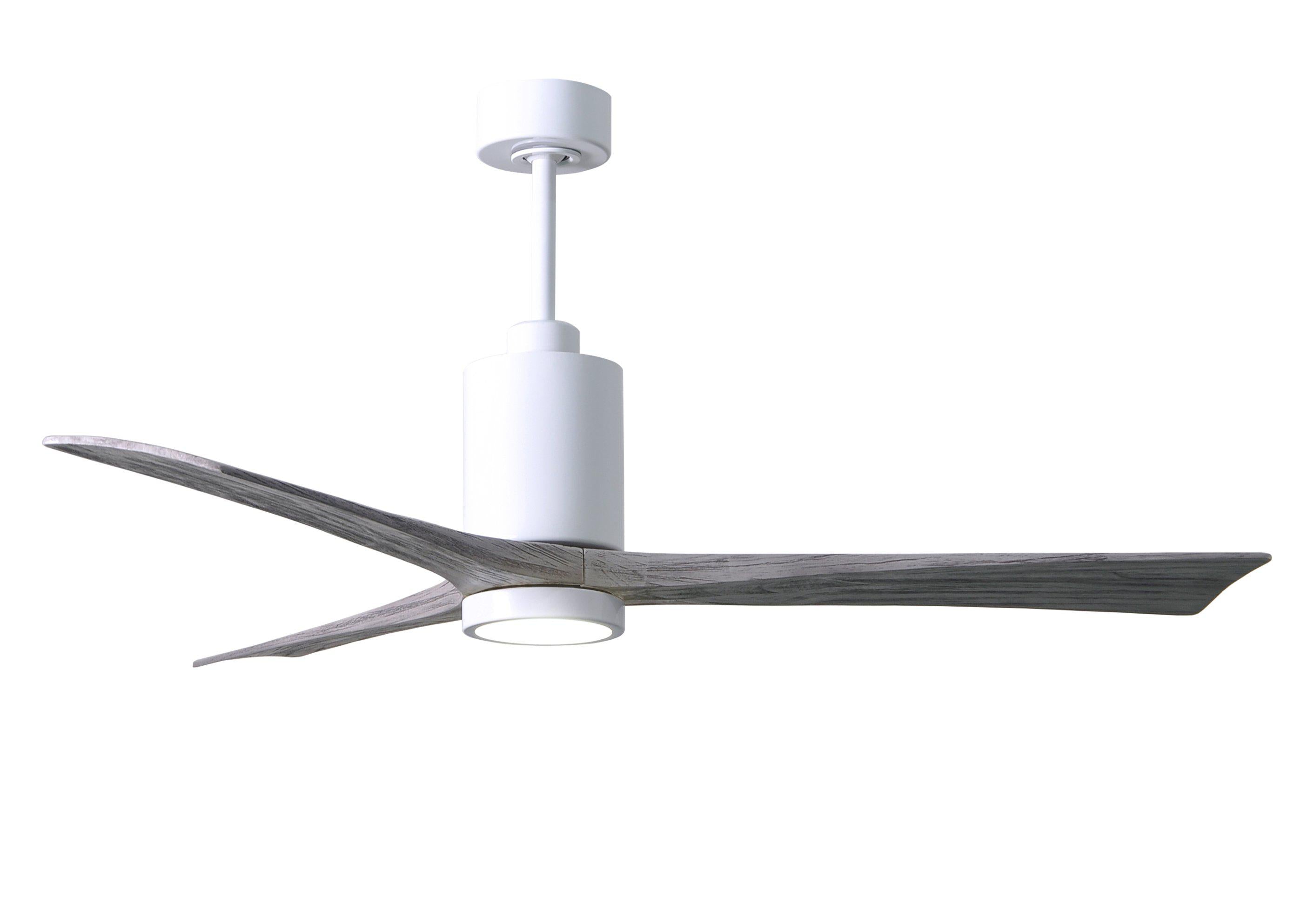 Matthews Fan Company Patricia-3 Three Blade with Light Kit PA3 Indoor Ceiling Fans Matthews Fan Company   