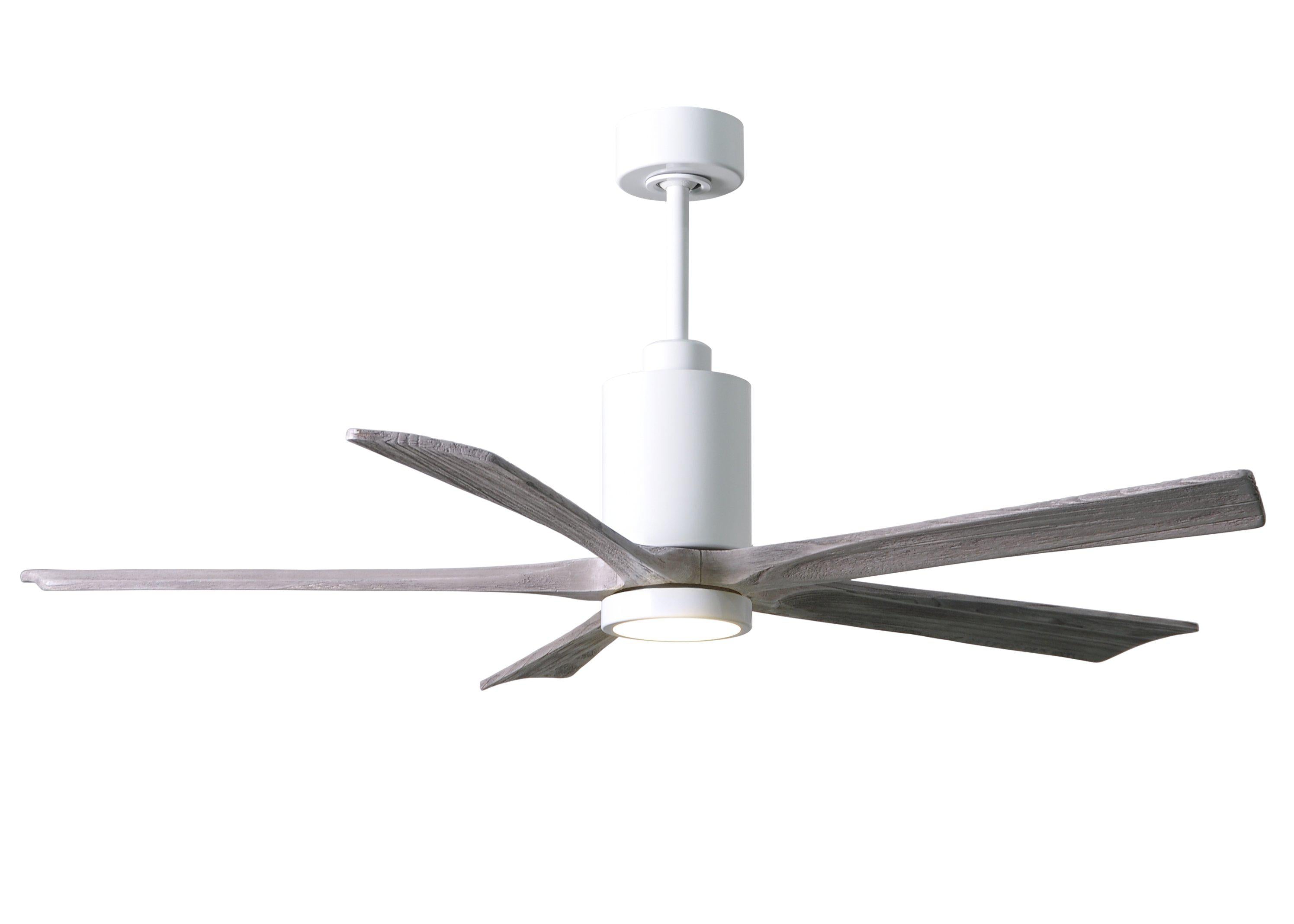 Matthews Fan Company Patricia-5 Five Blade with Light Kit PA5 Indoor Ceiling Fans Matthews Fan Company   