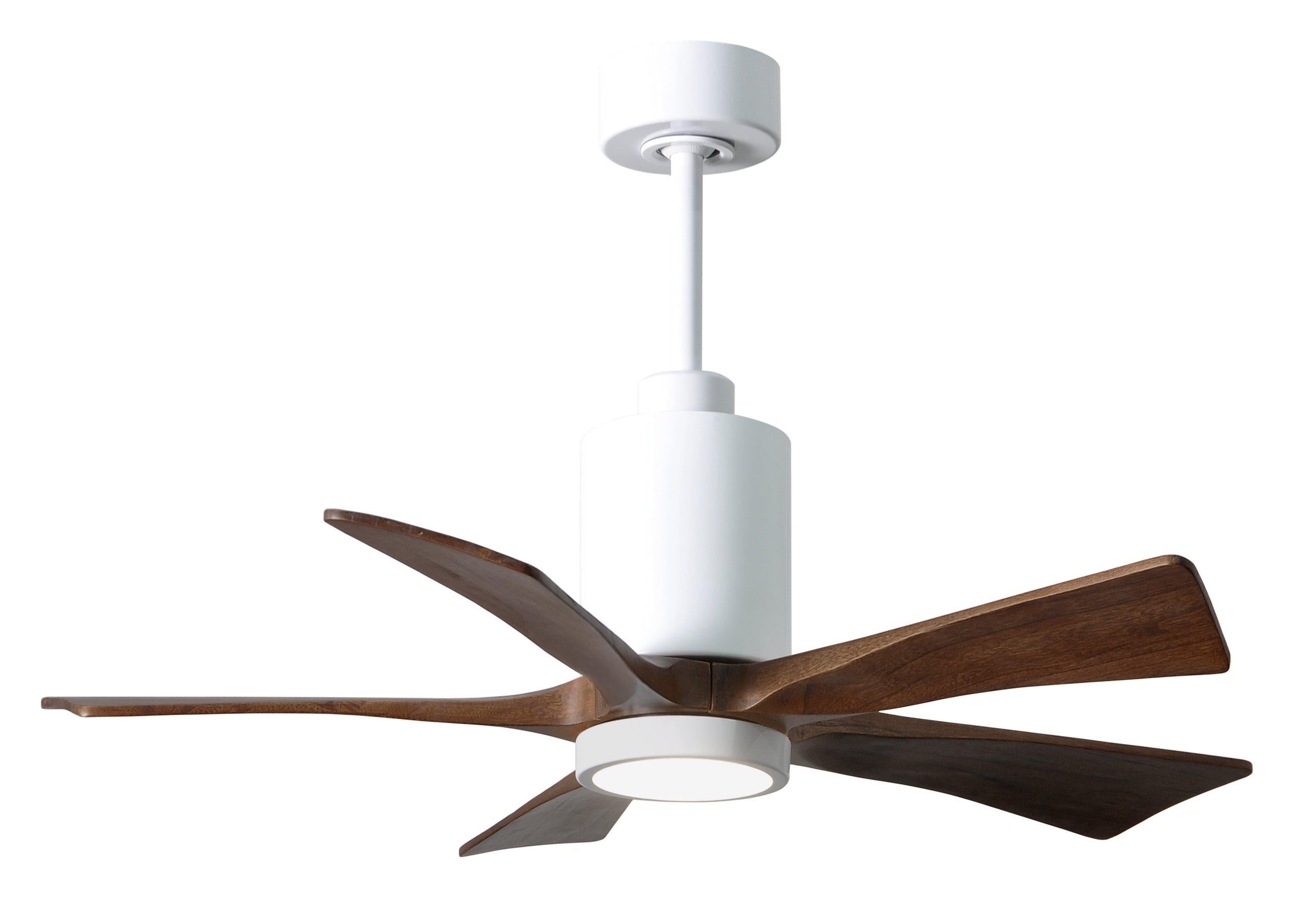 Matthews Fan Company Patricia-5 Five Blade with Light Kit PA5 Indoor Ceiling Fans Matthews Fan Company   