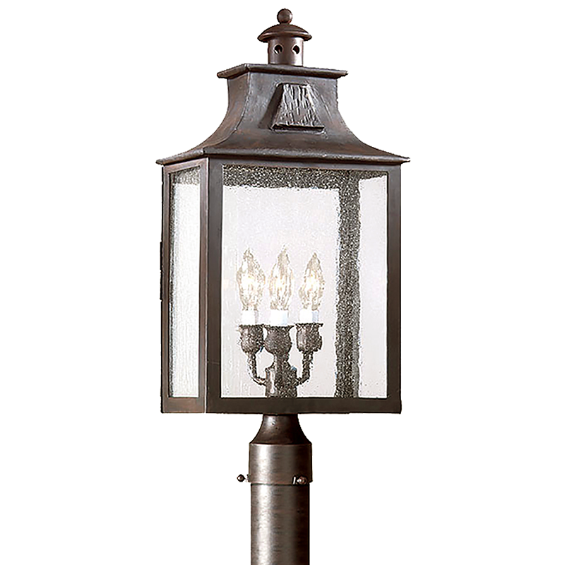 Troy Lighting NEWTON 3LT POST LANTERN LARGE PCD9006