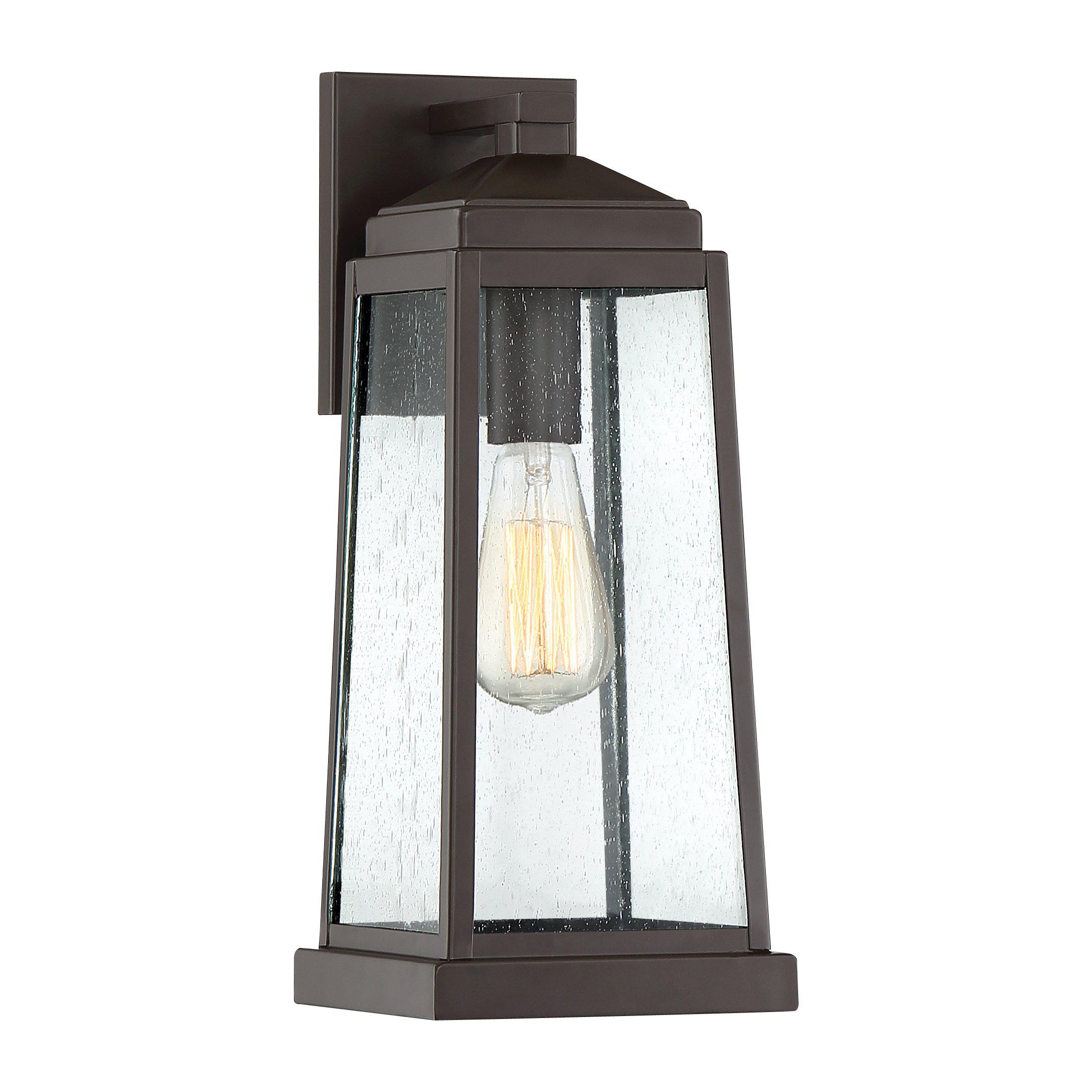 Quoizel  Ravenel Outdoor Lantern, Medium Outdoor l Wall Quoizel Western Bronze  