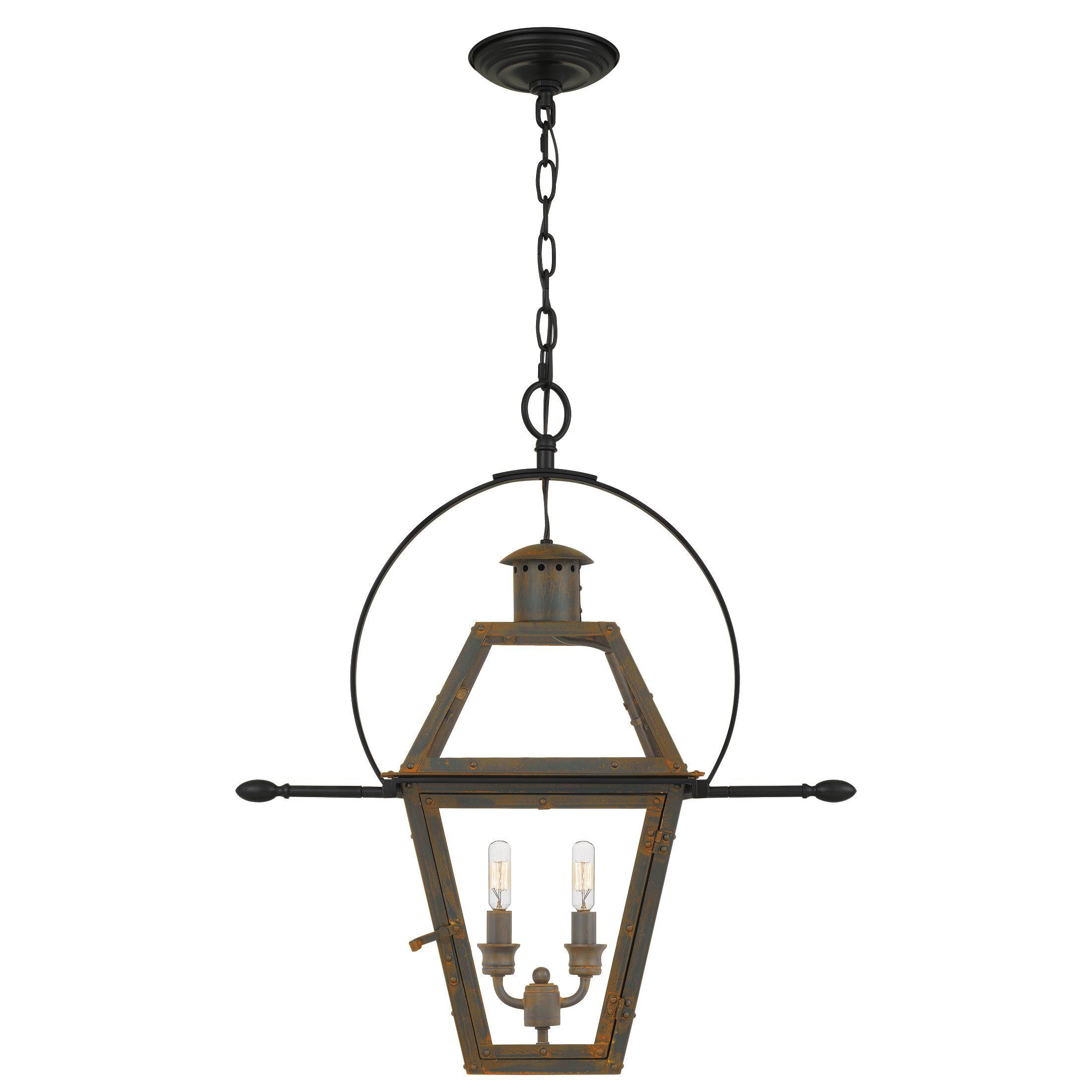 Quoizel  Rue De Royal Outdoor Lantern, Hanging Outdoor Light Fixture l Hanging Quoizel   