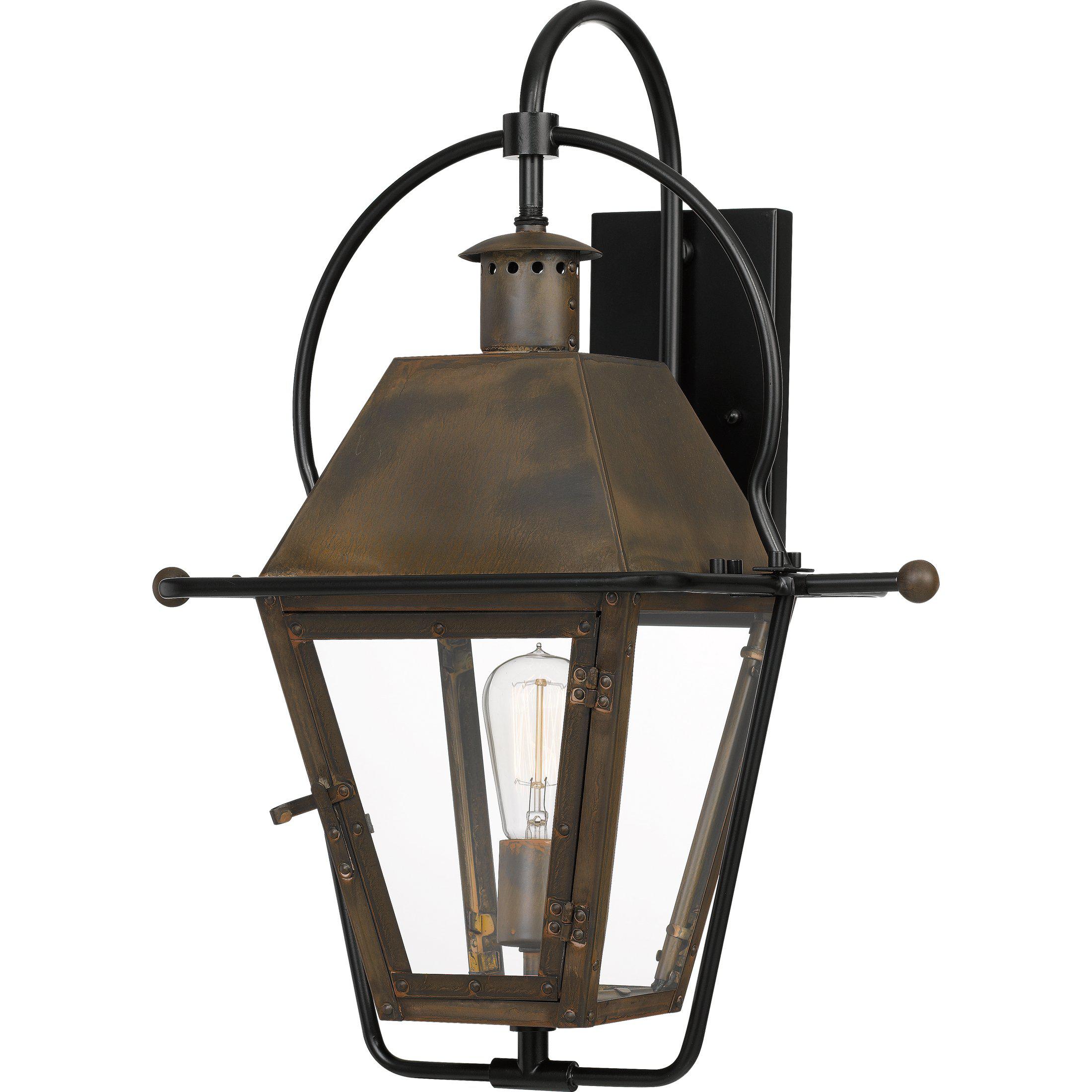 Quoizel  Rue De Royal Outdoor Lantern, XXL Outdoor Wall Lights Quoizel Industrial Bronze  